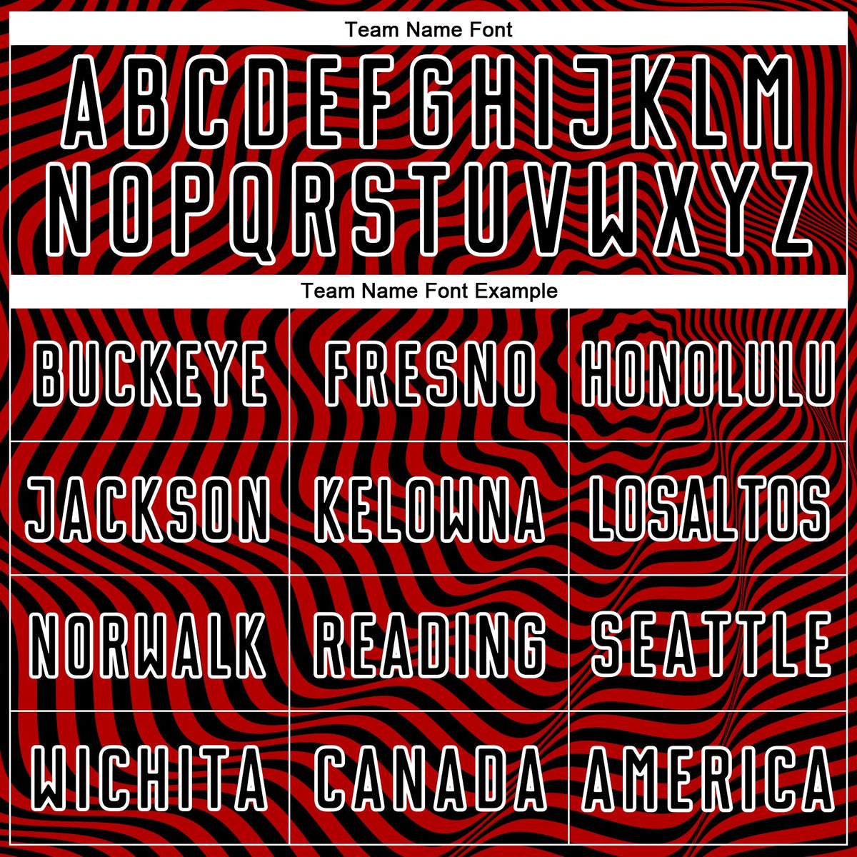 Custom Black Red-White Wavy Lines Sublimation Soccer Uniform Jersey Limited