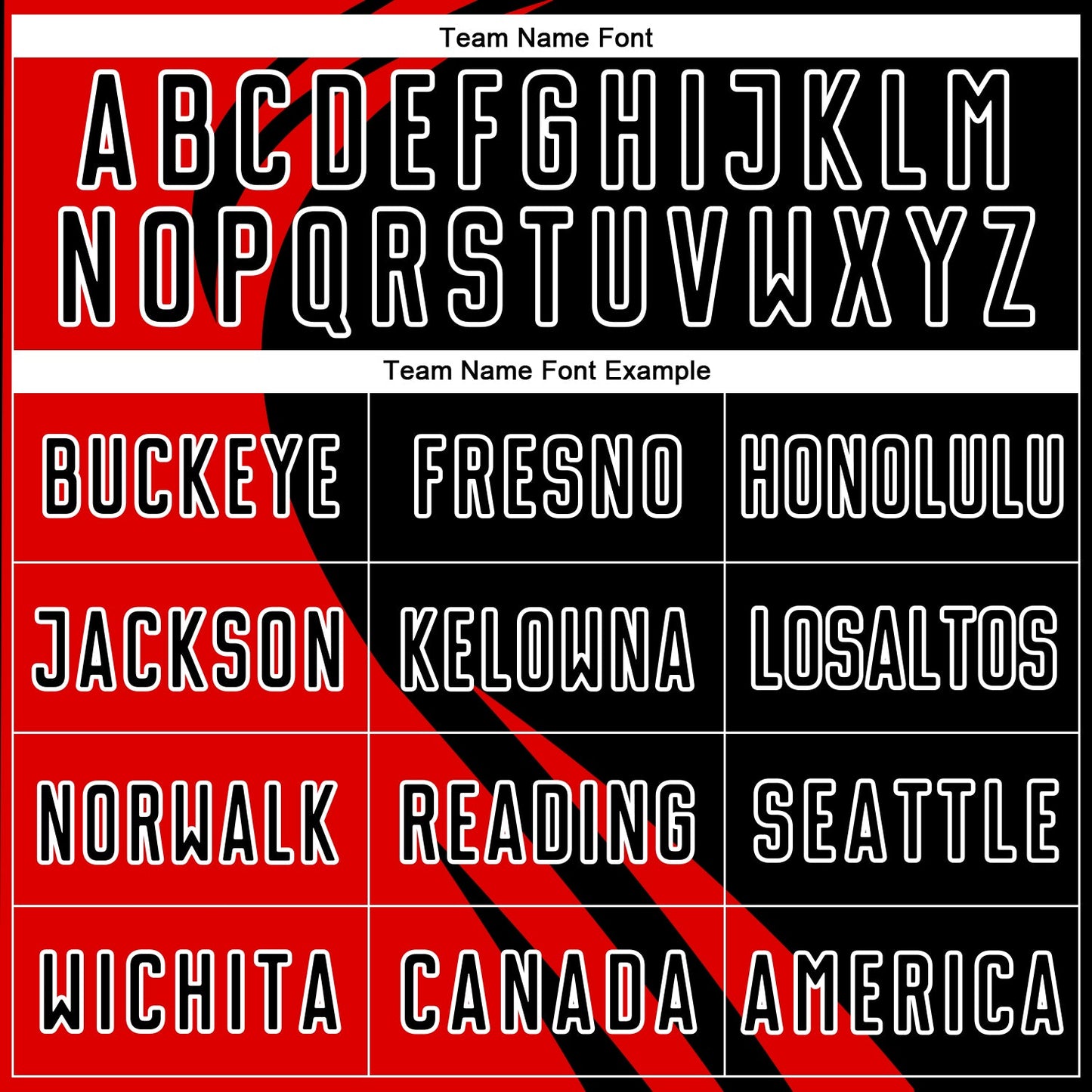 Custom Red Black-White Curve Lines Sublimation Soccer Uniform Jersey Limited