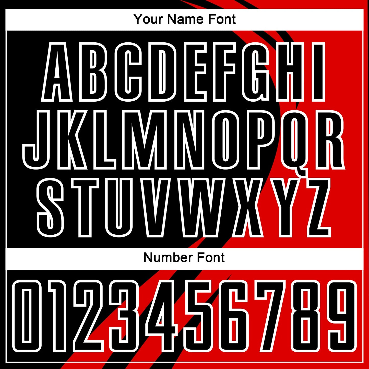 Custom Red Black-White Curve Lines Sublimation Soccer Uniform Jersey Limited