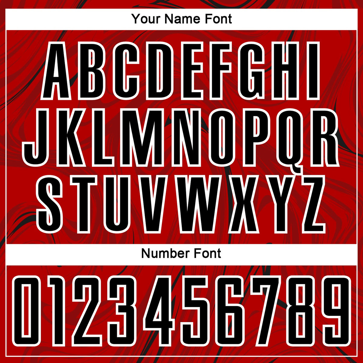 Custom Red Black-White Abstract Fluid Sublimation Soccer Uniform Jersey Limited