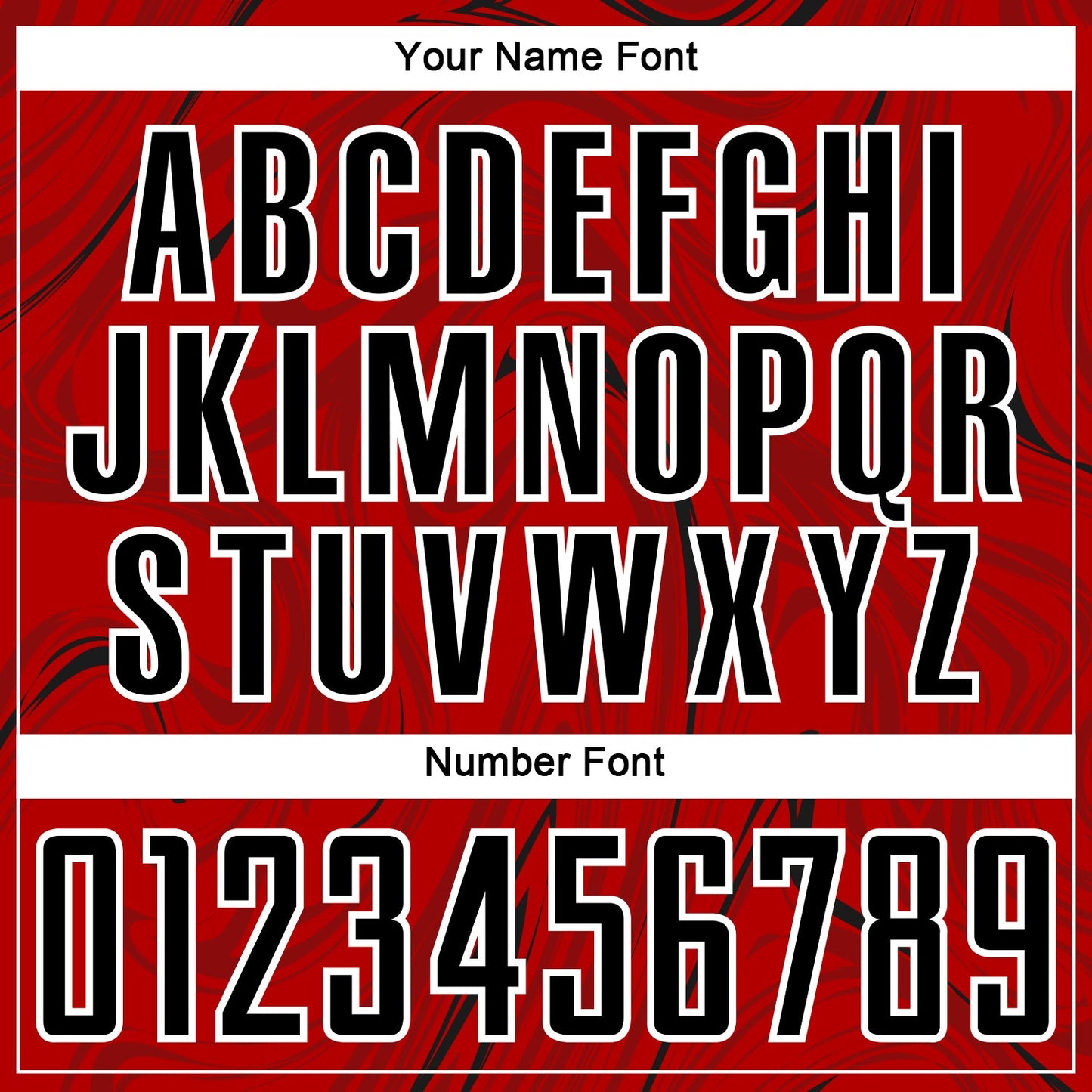 Custom Red Black-White Abstract Fluid Sublimation Soccer Uniform Jersey Limited