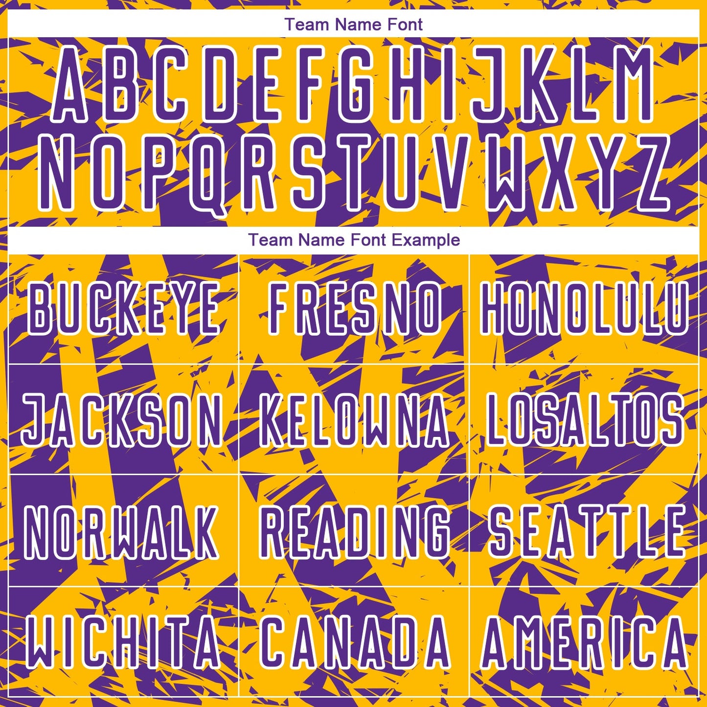 Custom Purple Gold-White Irregular Shapes Sublimation Soccer Uniform Jersey Limited