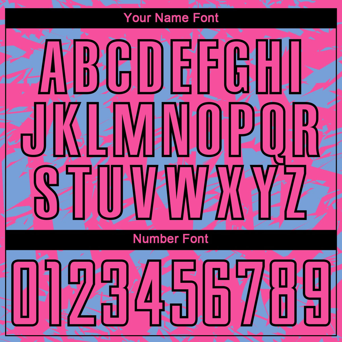 Custom Light Blue Pink-White Irregular Shapes Sublimation Soccer Uniform Jersey Limited