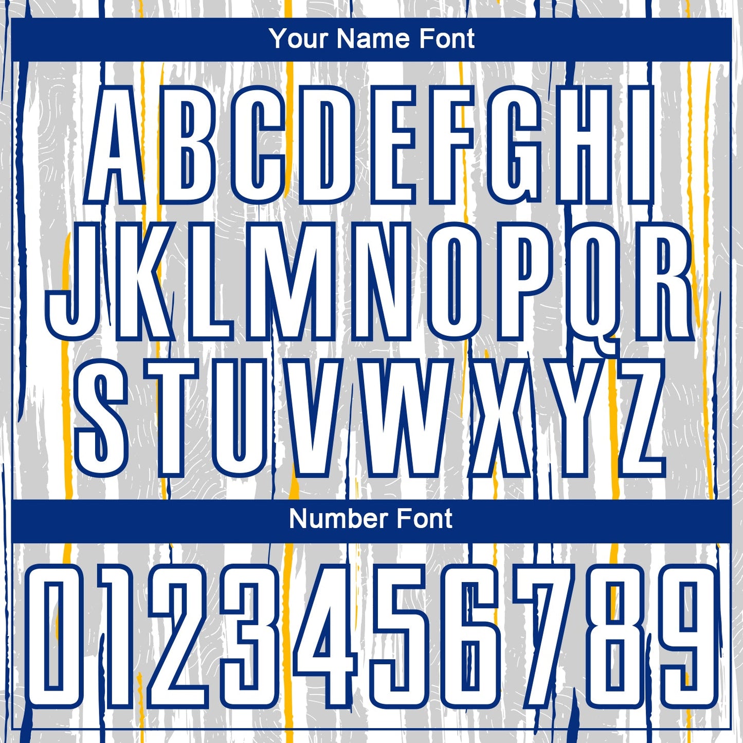 Custom Gray White-Royal Pinstripe Sublimation Soccer Uniform Jersey Limited