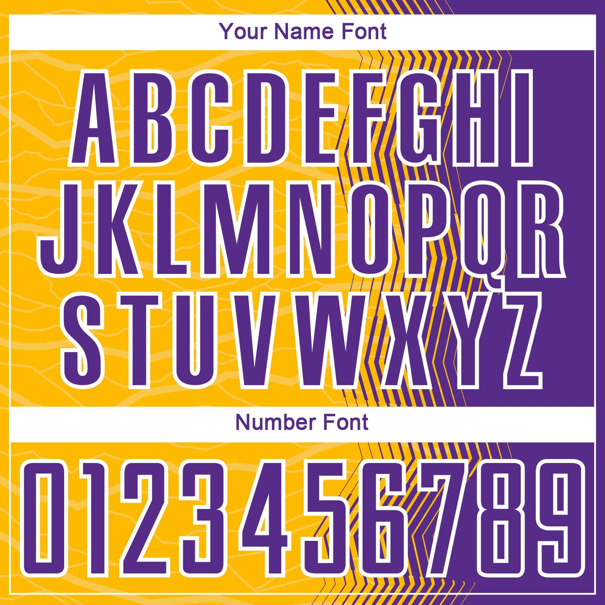 Custom Gold Purple-White Gradient Arrow Sublimation Soccer Uniform Jersey Limited