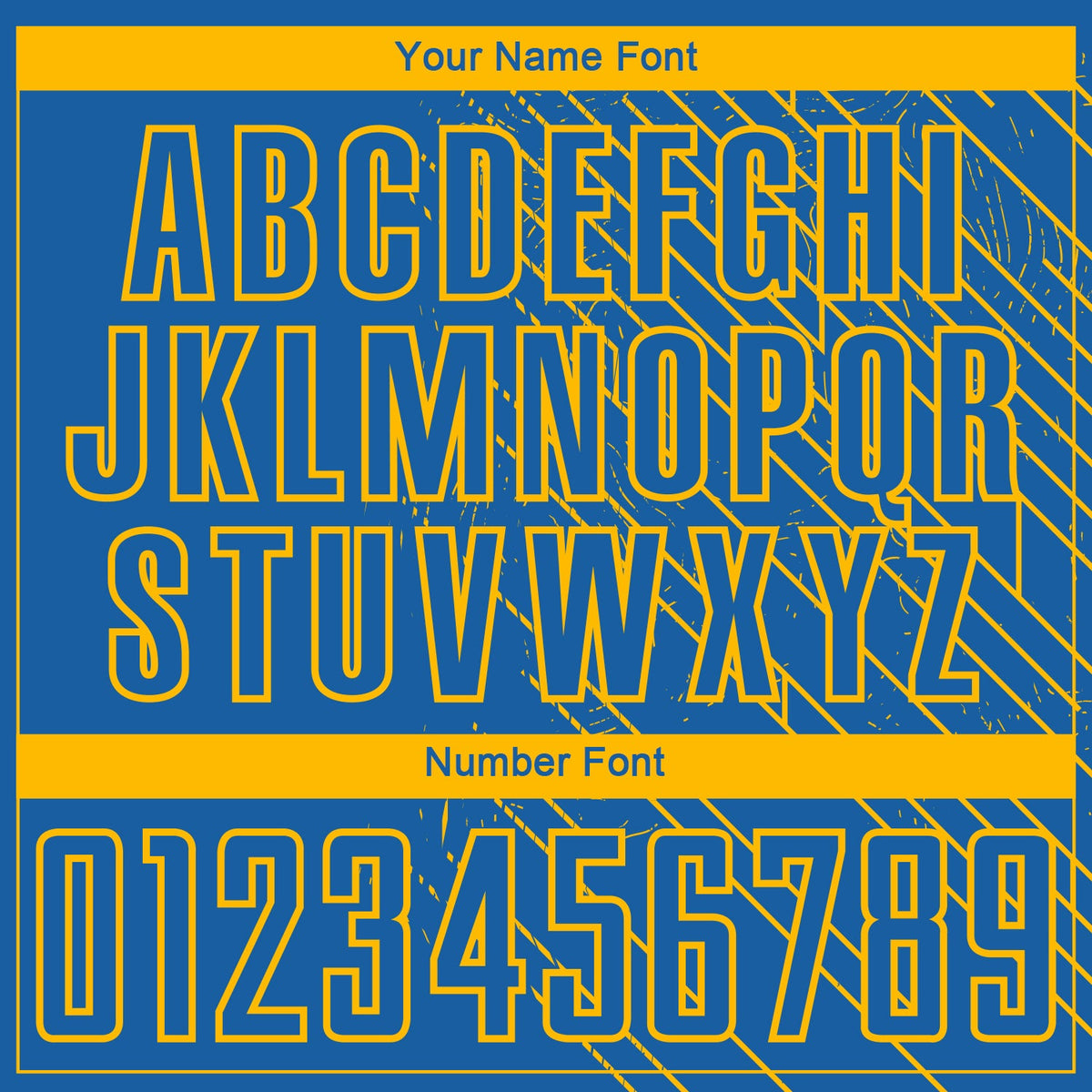 Custom Blue Gold Lines Sublimation Soccer Uniform Jersey Limited