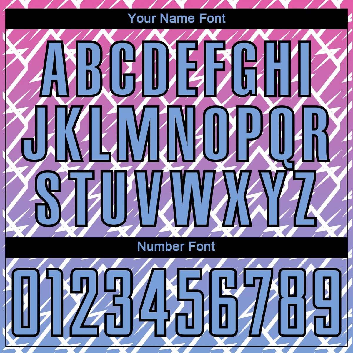 Custom Pink Light Blue-Black Lightning Sublimation Soccer Uniform Jersey Limited