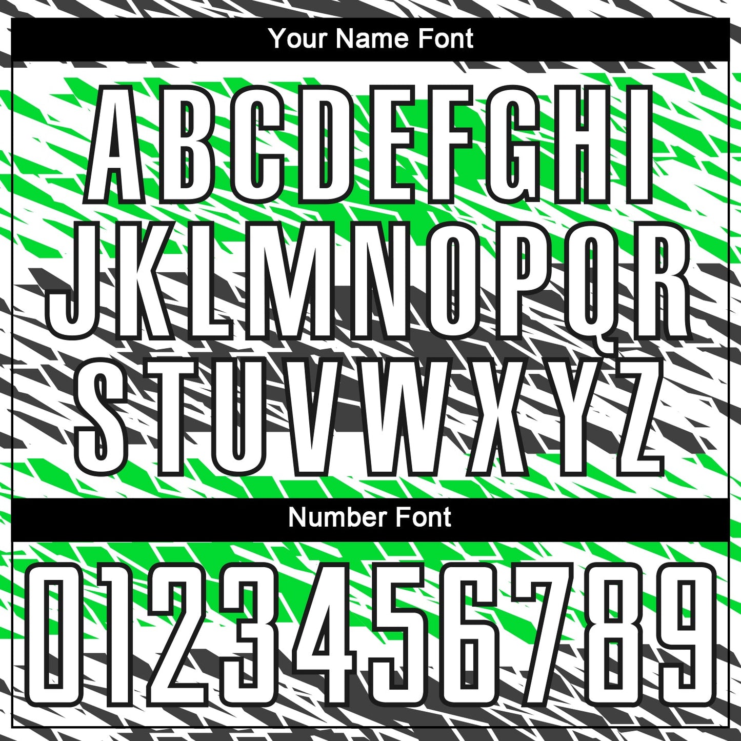 Custom Black White-Neon Green Sublimation Soccer Uniform Jersey Limited