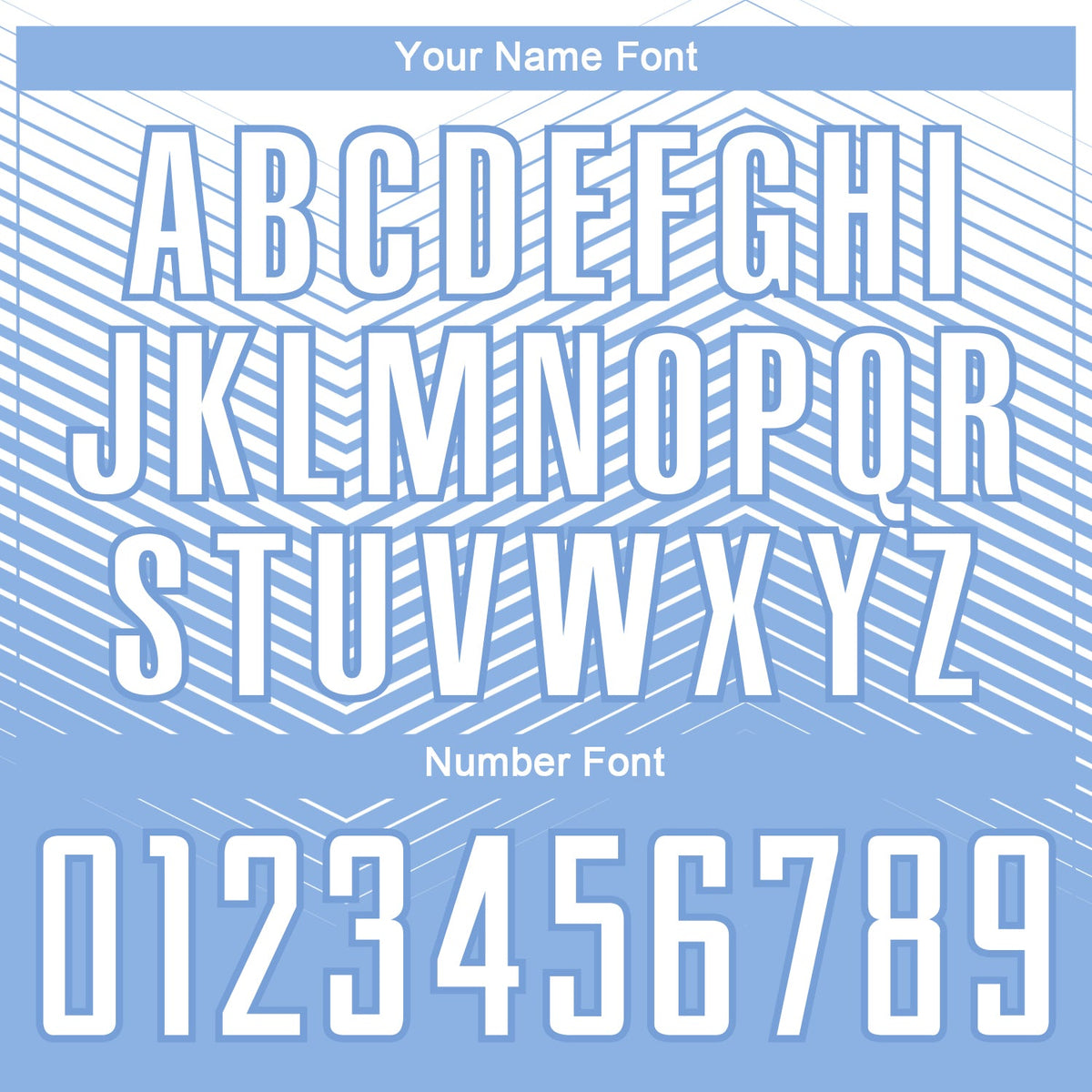 Custom Light Blue White Lines Sublimation Soccer Uniform Jersey Limited