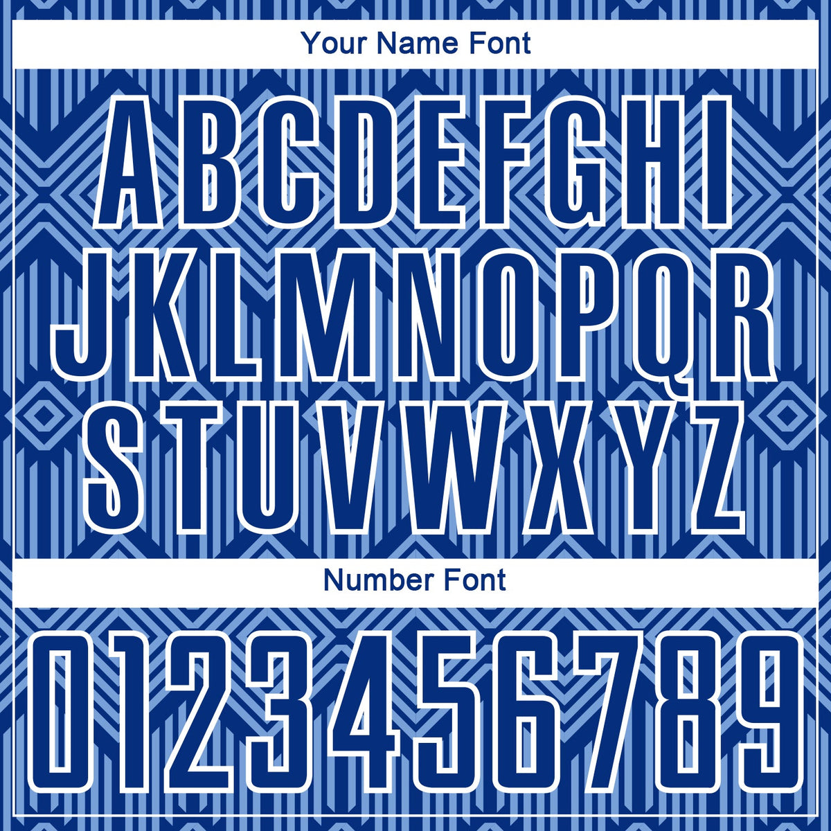 Custom Royal Light Blue-White Abstract Geometric Shapes Sublimation Soccer Uniform Jersey Limited