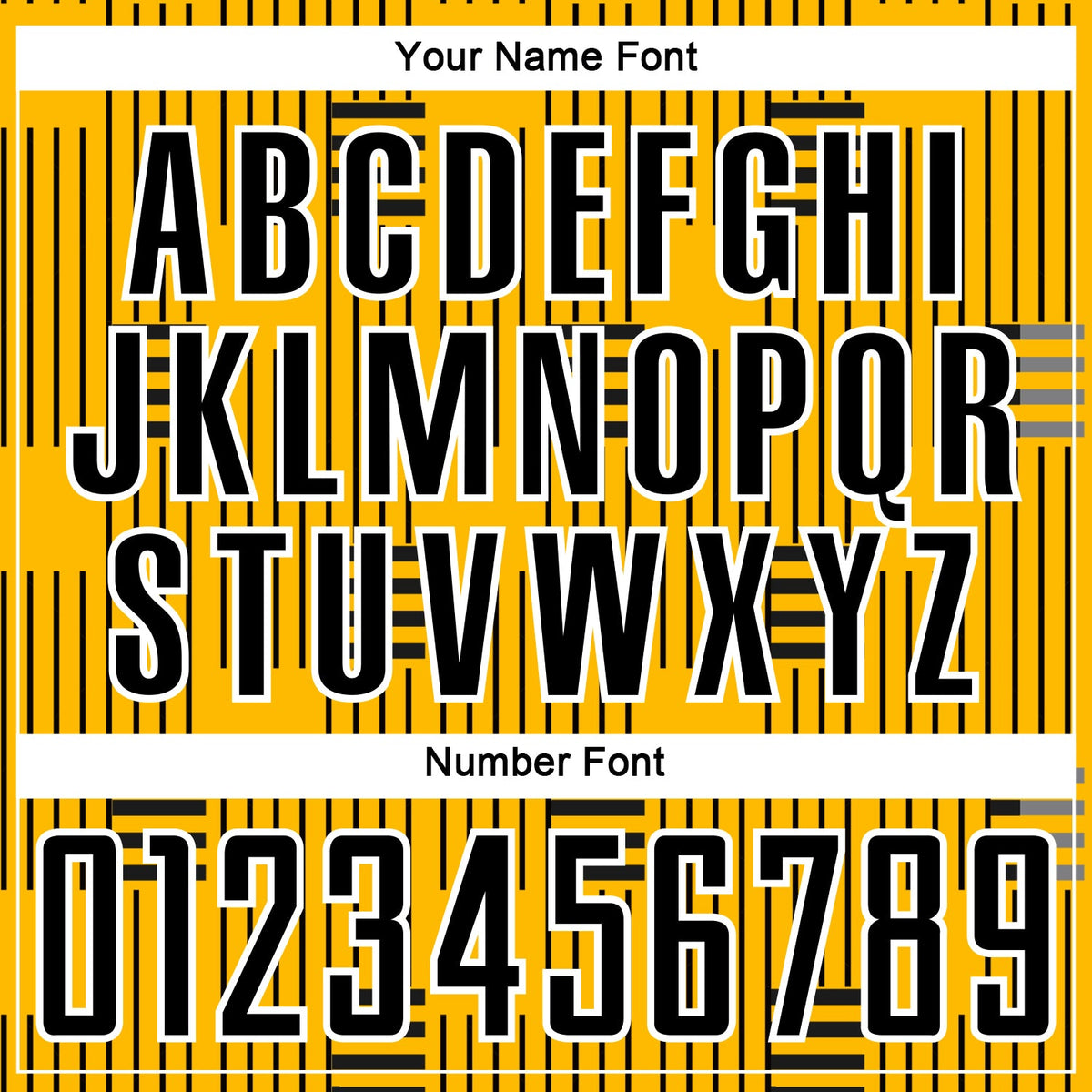 Custom Gold Black-White Lines Sublimation Soccer Uniform Jersey Limited