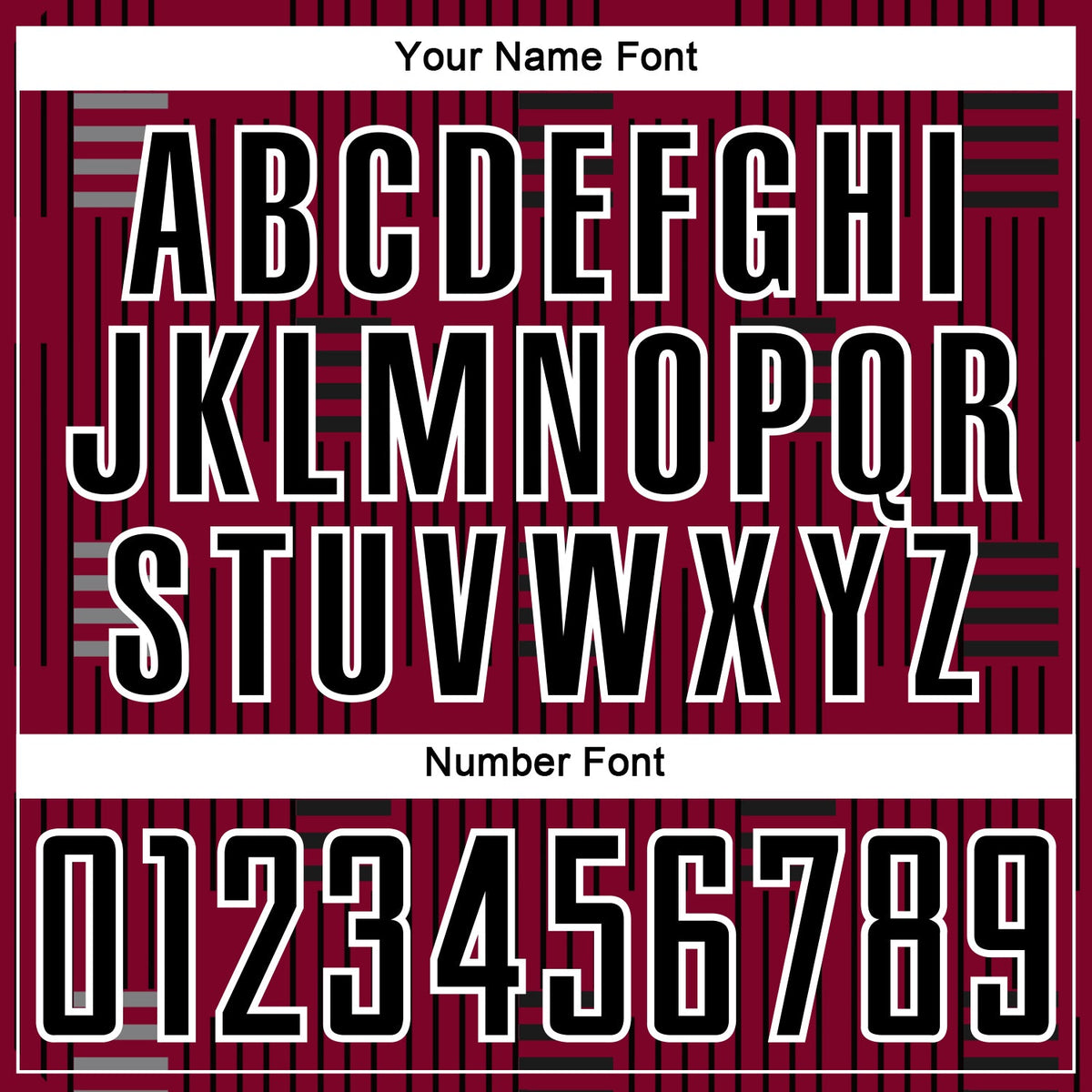 Custom Maroon Black-White Lines Sublimation Soccer Uniform Jersey Limited