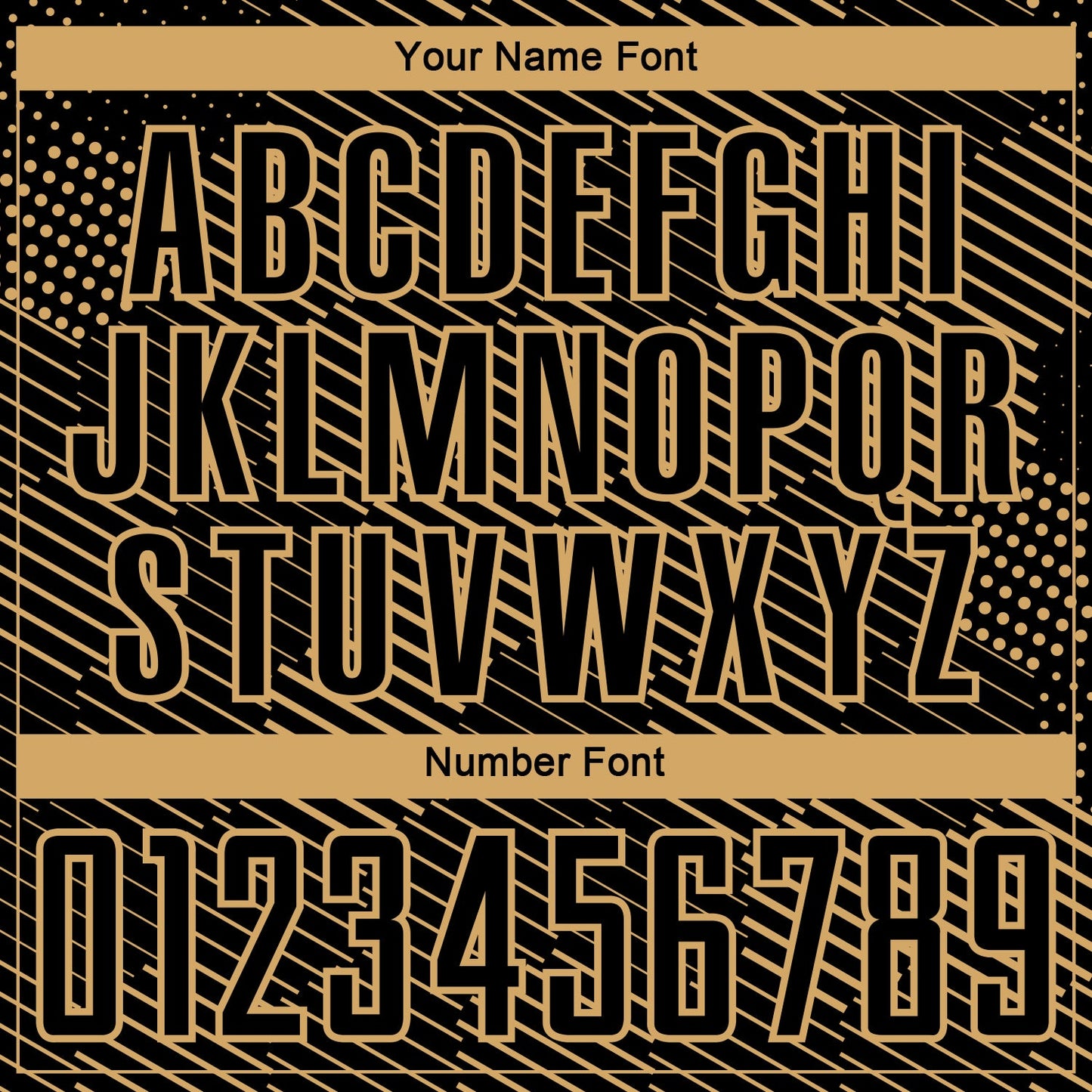 Custom Black Old Gold Abstract Hexagon Sublimation Soccer Uniform Jersey Limited