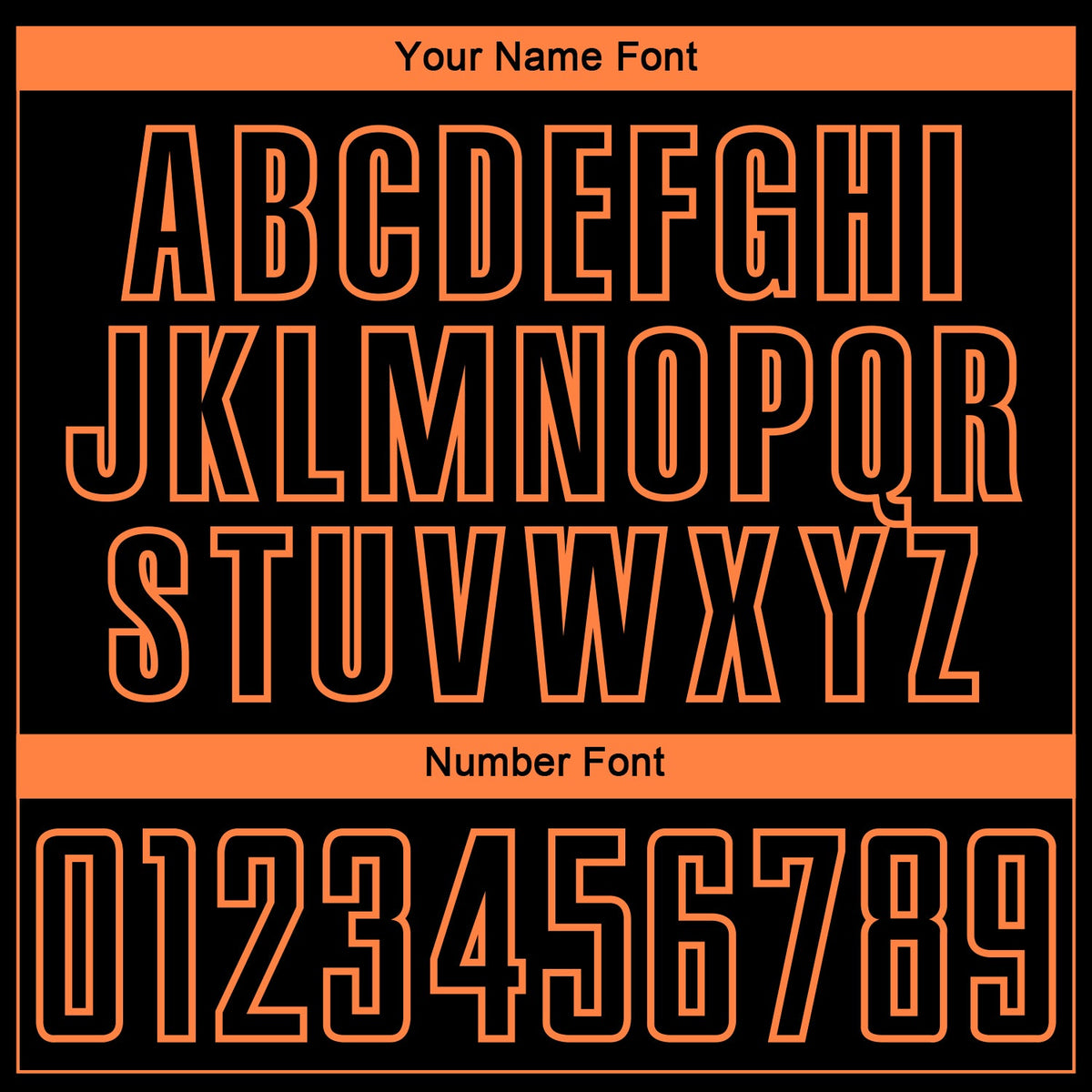 Custom Black Orange Tiger Stripes Sublimation Soccer Uniform Jersey Limited