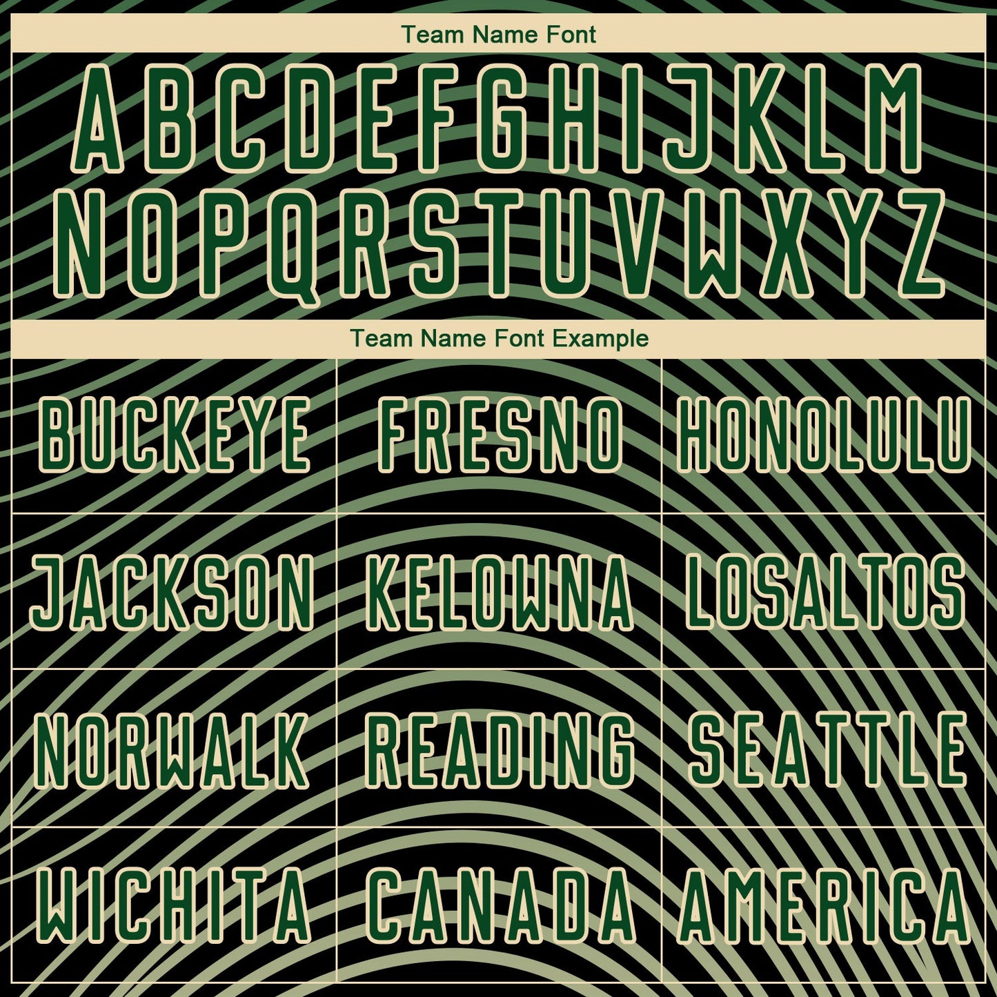 Custom Green Cream-Black Gradient Geometric Lines Sublimation Soccer Uniform Jersey Limited