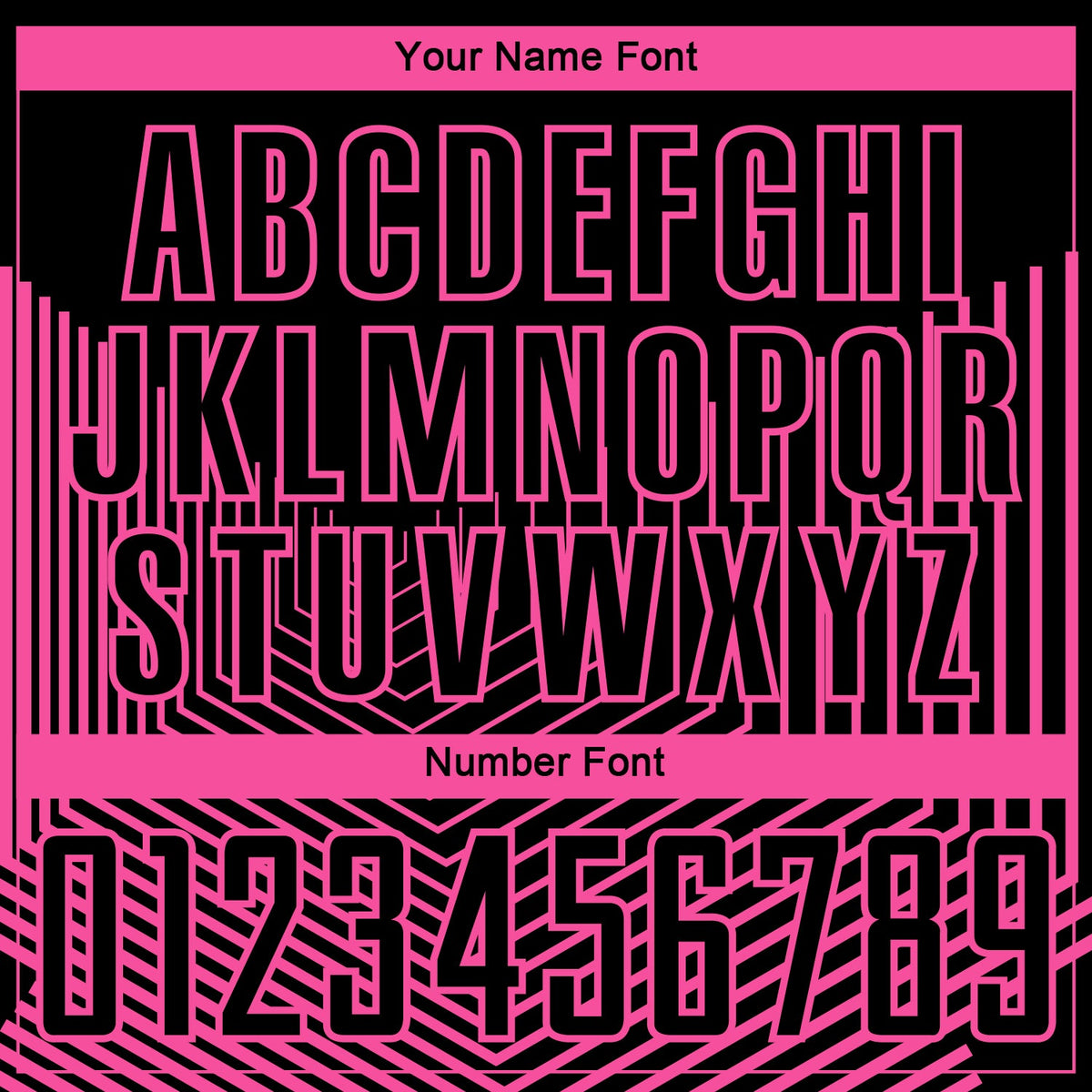 Custom Black Pink Geometric Lines Sublimation Soccer Uniform Jersey Limited