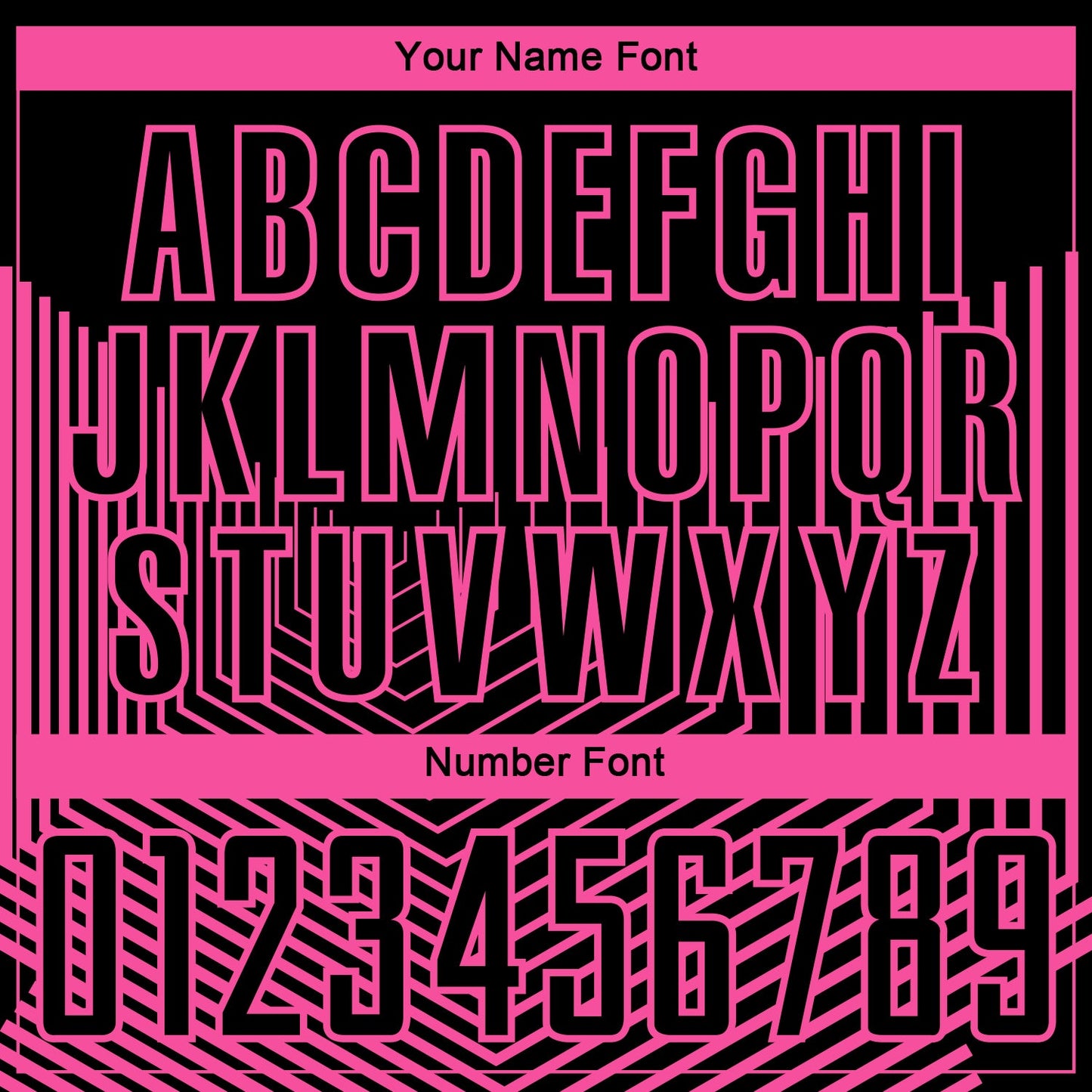 Custom Black Pink Geometric Lines Sublimation Soccer Uniform Jersey Limited