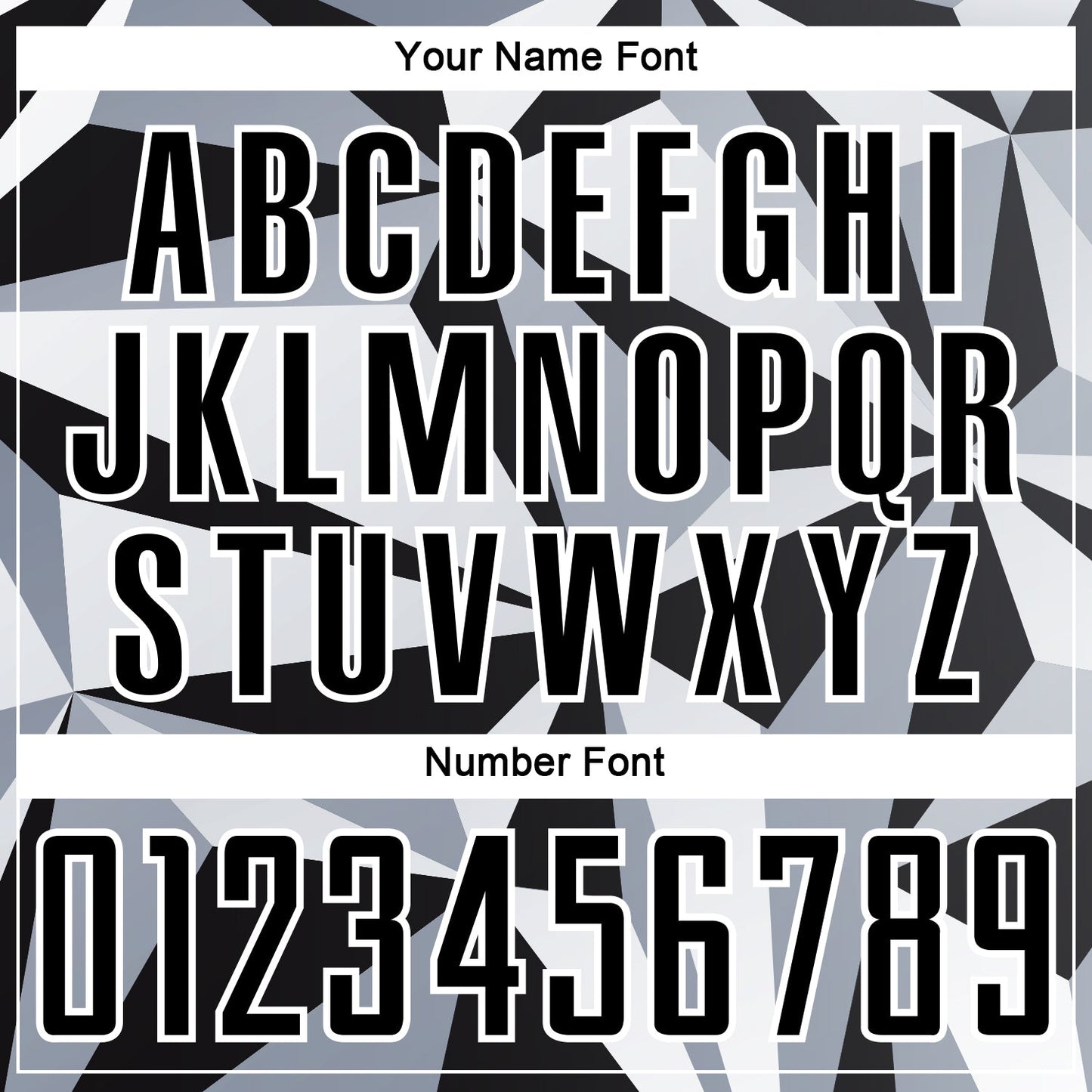 Custom Black White Geometric Pattern Sublimation Soccer Uniform Jersey Limited