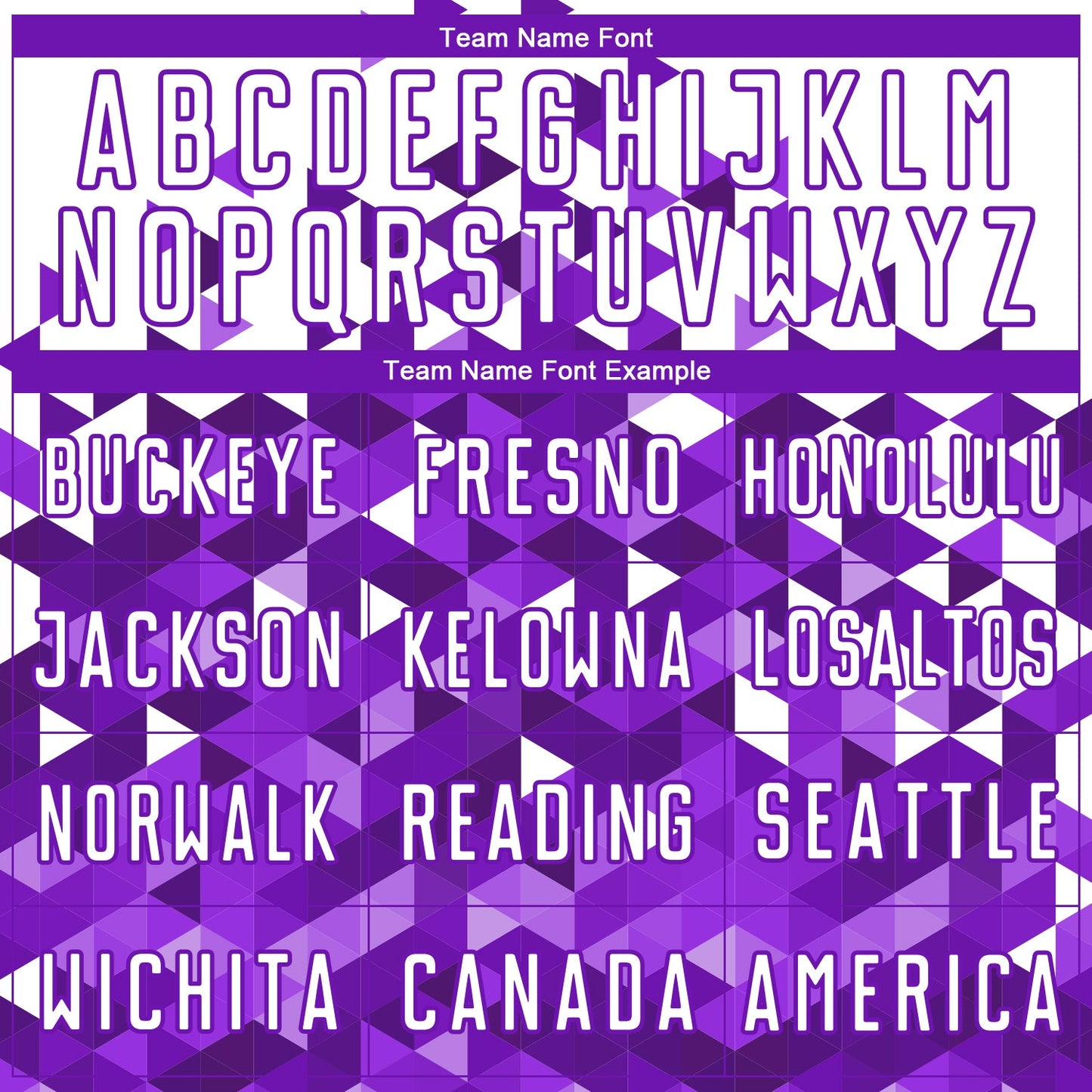 Custom Purple White Geometric Pattern Sublimation Soccer Uniform Jersey Limited