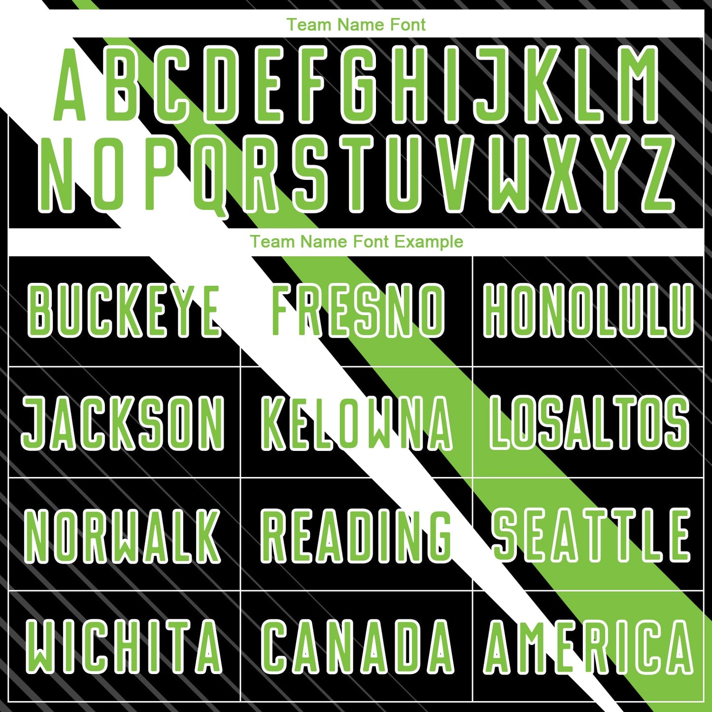 Custom Black Neon Green-White Diagonal Lines Sublimation Soccer Uniform Jersey Limited