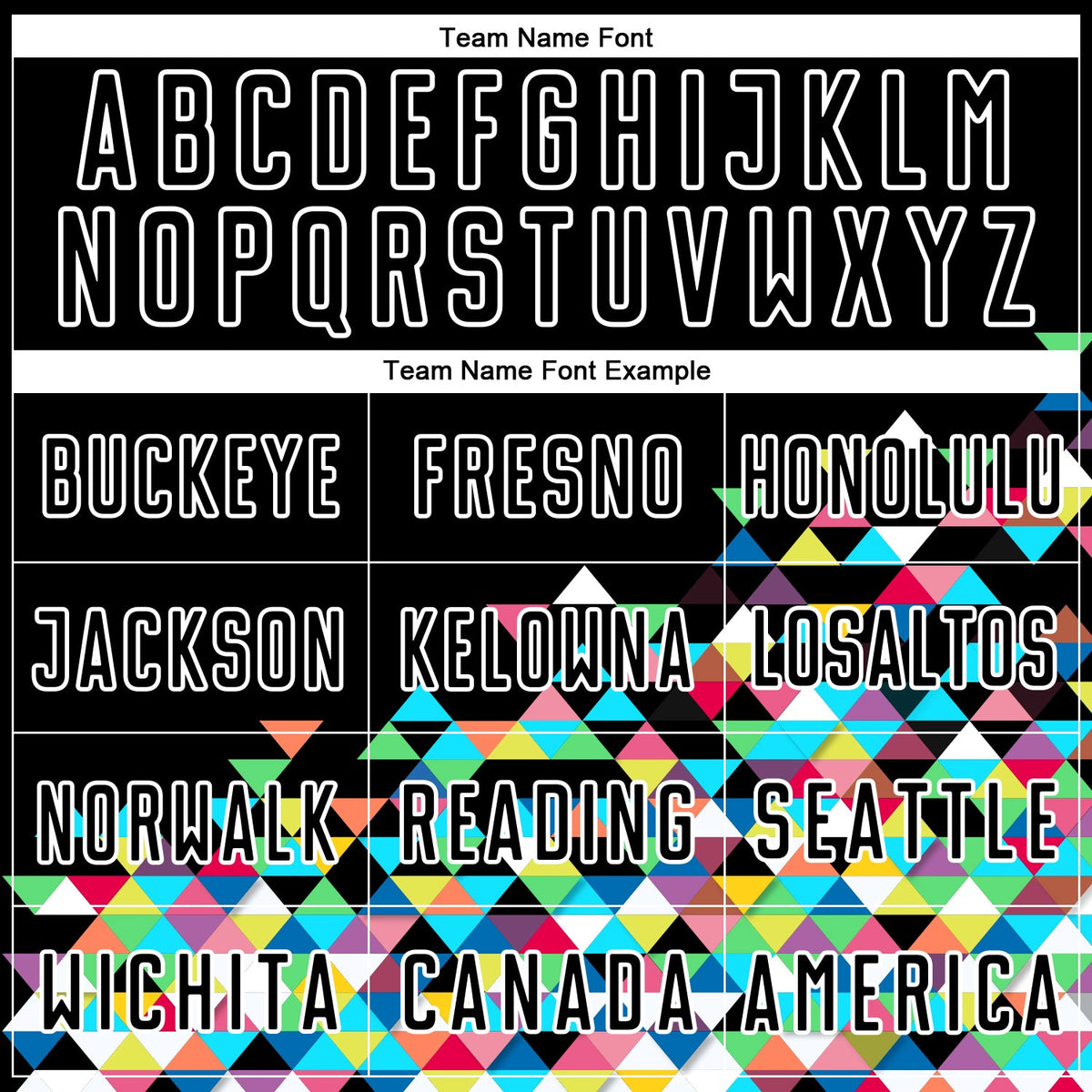 Custom Black White Colorful Geometric Triangle Sublimation Soccer Uniform Jersey Limited