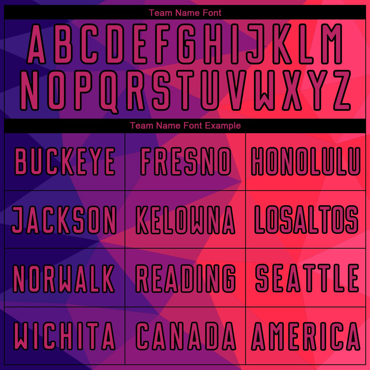 Custom Purple Red-Black Geometric Shapes Sublimation Soccer Uniform Jersey Limited