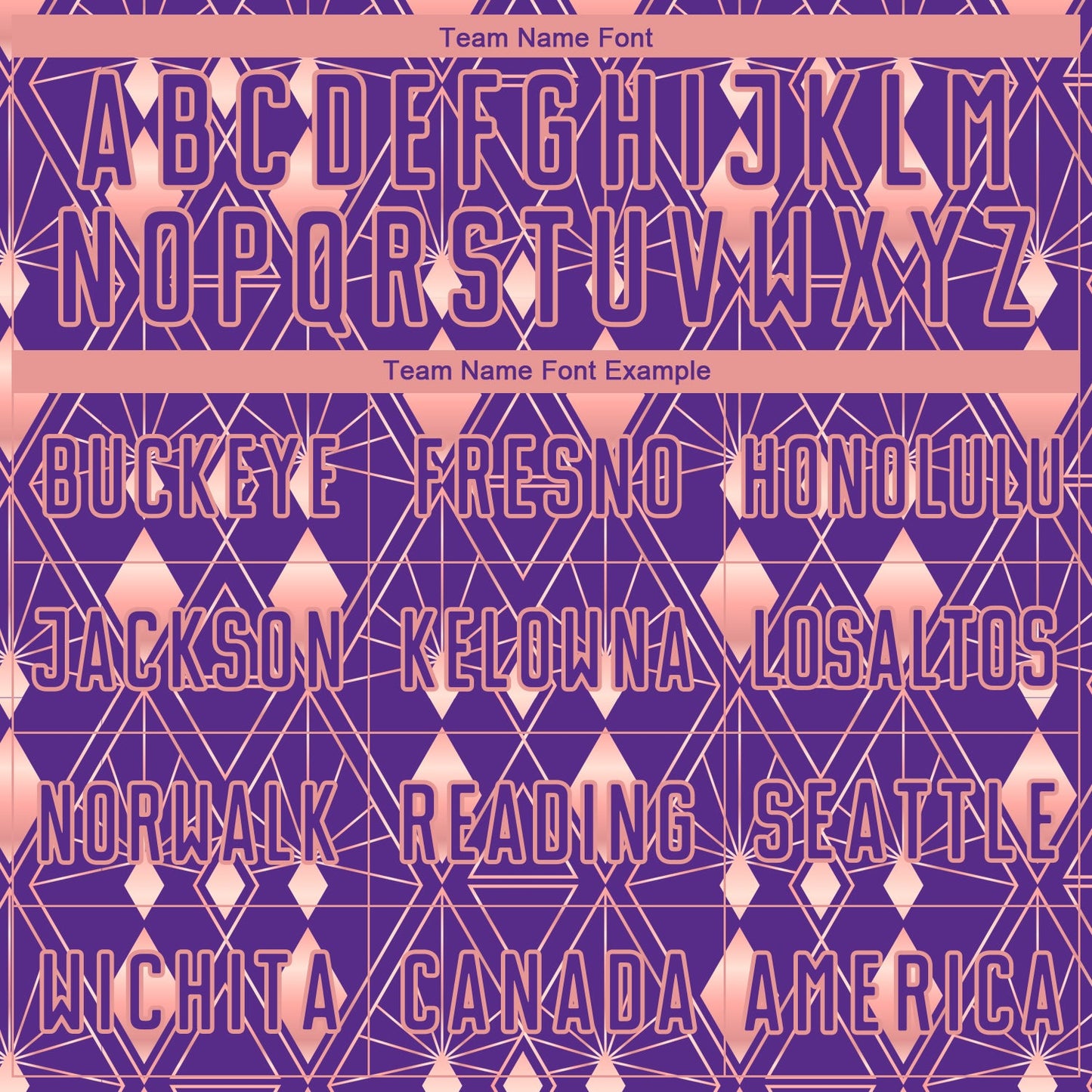 Custom Purple Light Pink Geometric Shapes Sublimation Soccer Uniform Jersey Limited