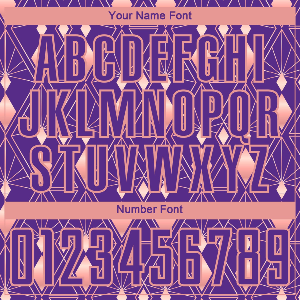 Custom Purple Light Pink Geometric Shapes Sublimation Soccer Uniform Jersey Limited