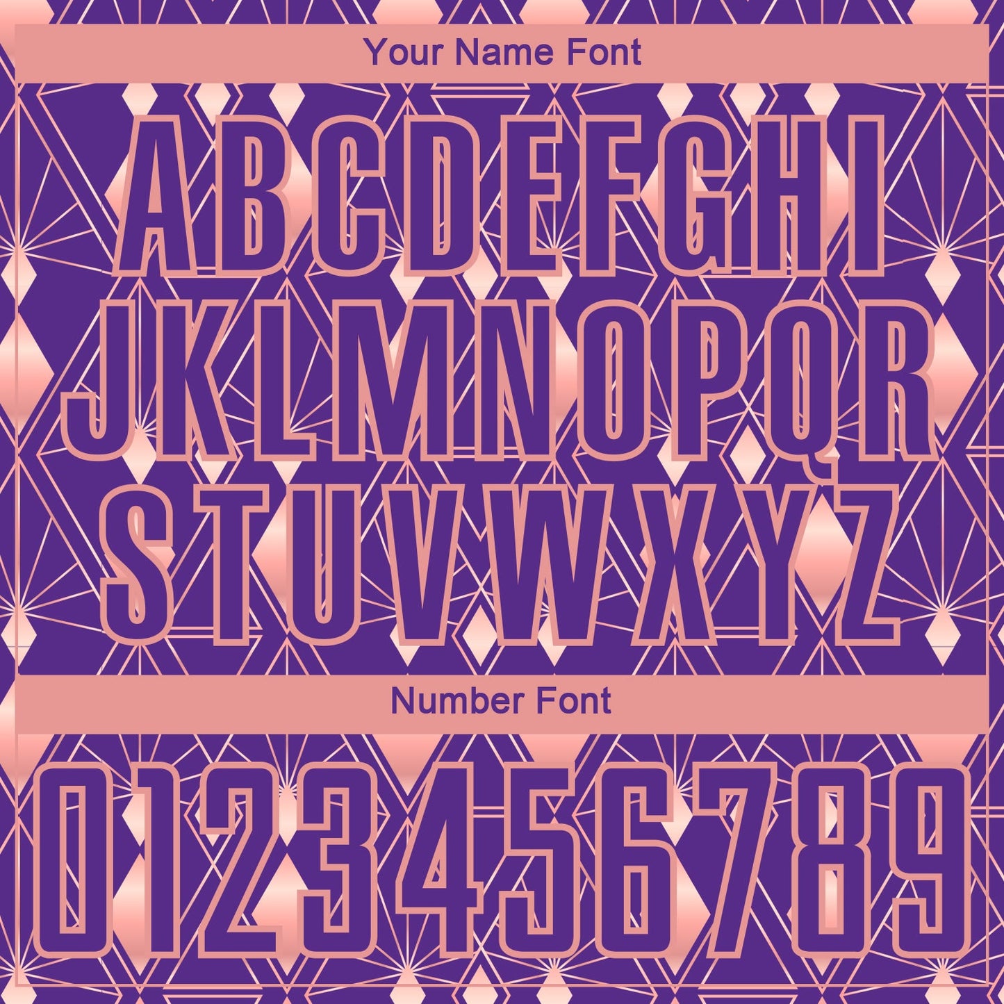 Custom Purple Light Pink Geometric Shapes Sublimation Soccer Uniform Jersey Limited