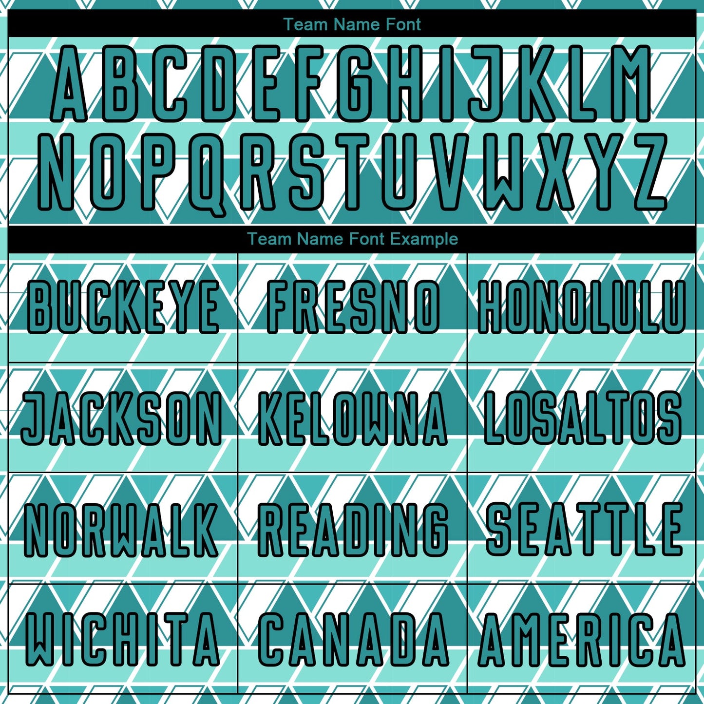 Custom Teal White-Black Geometric Shapes Sublimation Soccer Uniform Jersey Limited