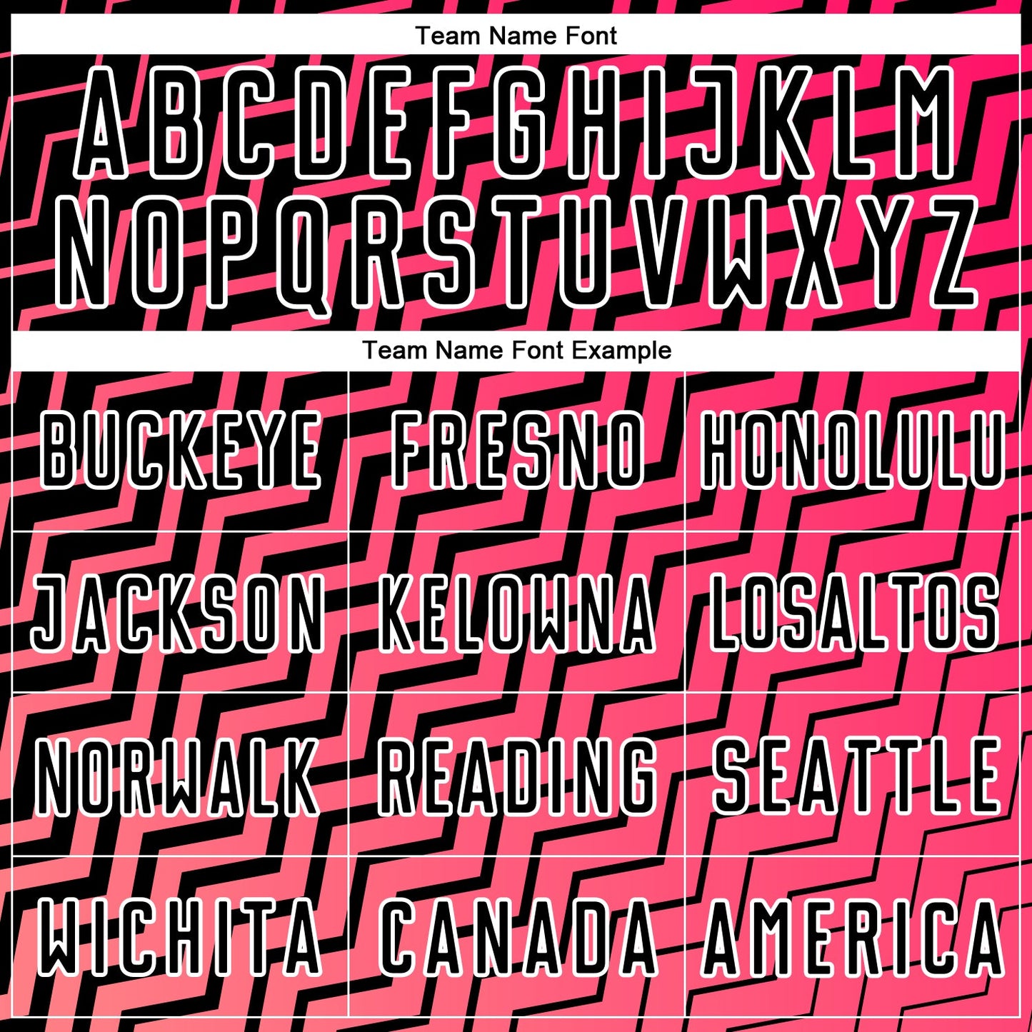 Custom Pink Black-White Geometric Lines Sublimation Soccer Uniform Jersey Limited