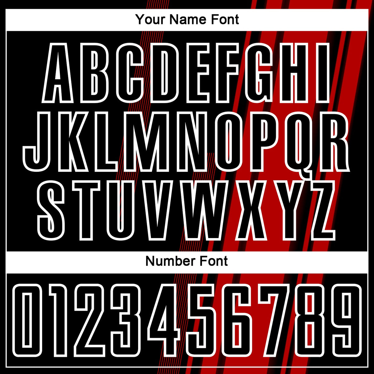 Custom Red Black-White Lines Sublimation Soccer Uniform Jersey Limited