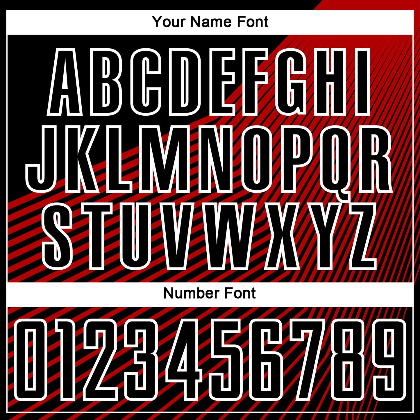 Custom Black Red-White Lines Sublimation Soccer Uniform Jersey Limited