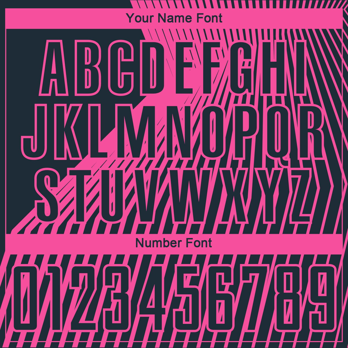 Custom Navy Pink Lines Sublimation Soccer Uniform Jersey Limited