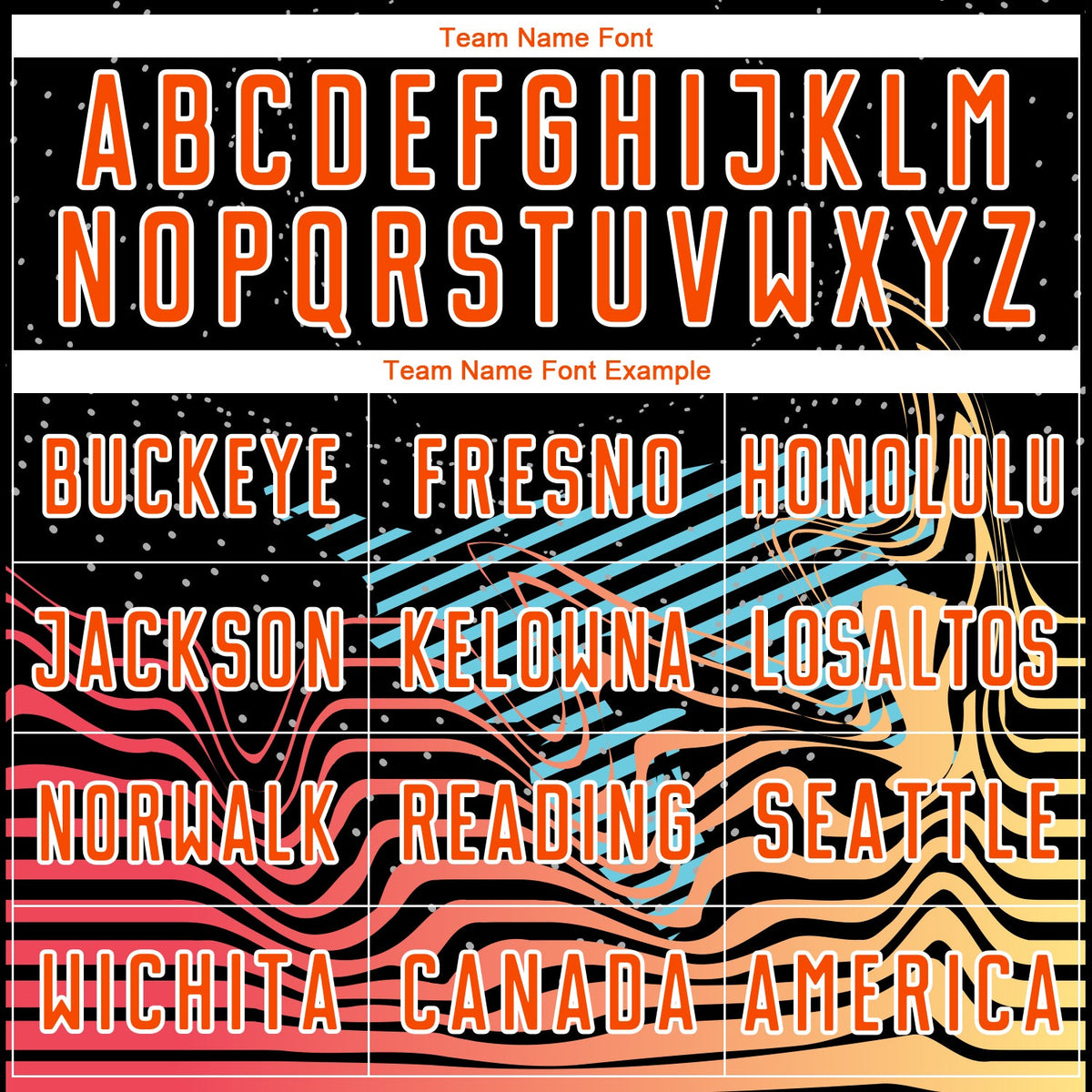 Custom Black Orange-White Lines Sublimation Soccer Uniform Jersey Limited