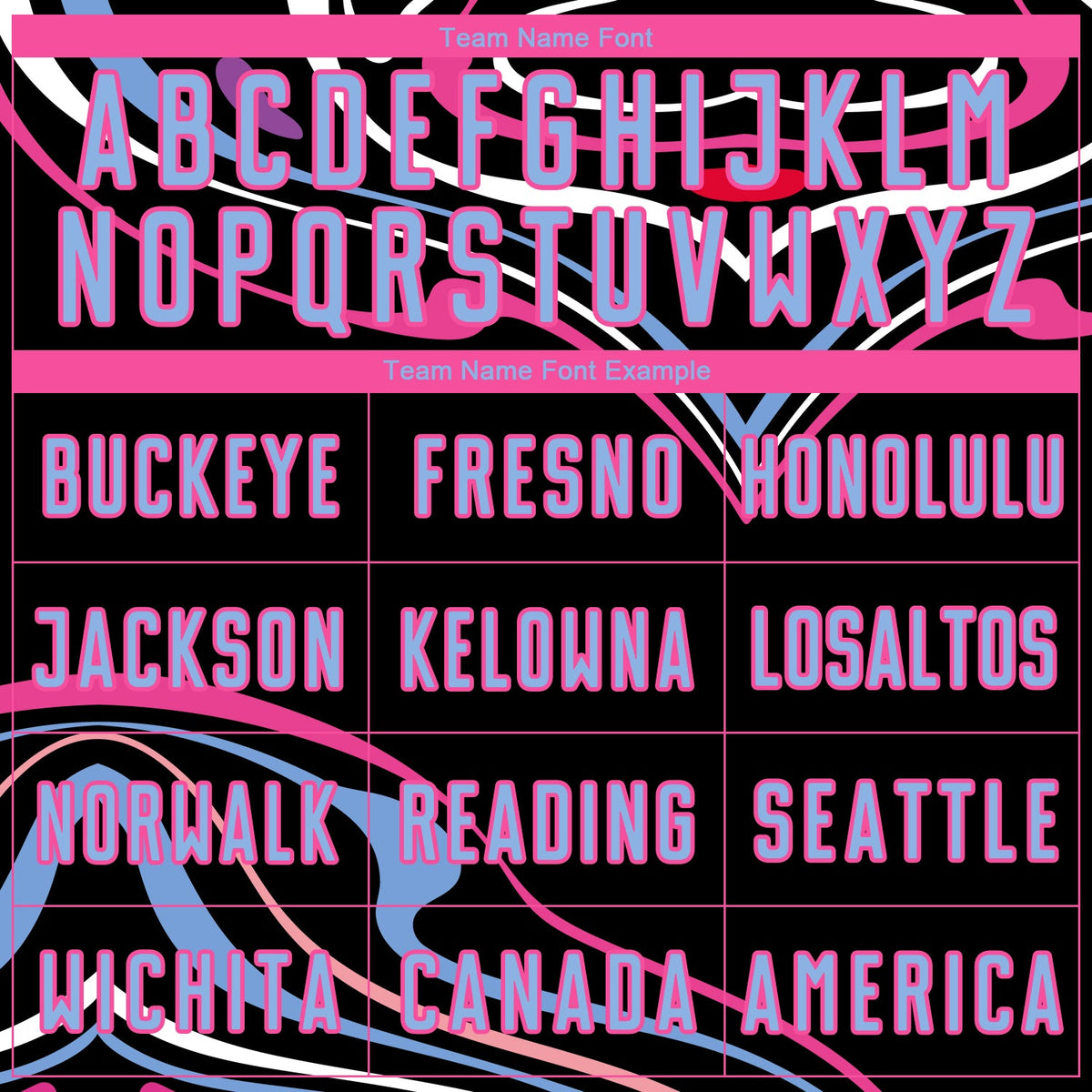 Custom Black Light Blue-Pink Fluid Shapes Sublimation Soccer Uniform Jersey Limited