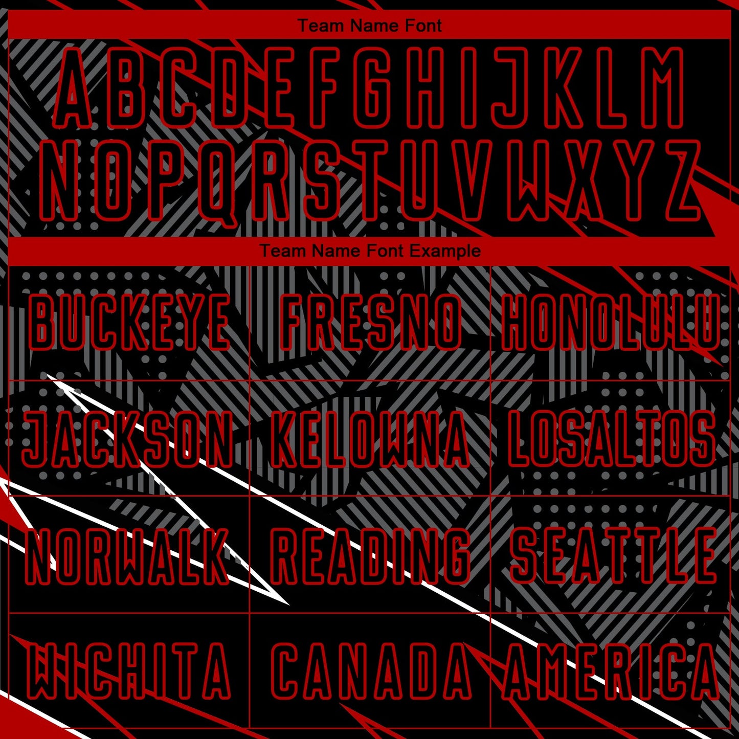 Custom Black Red Lines Sublimation Soccer Uniform Jersey Limited