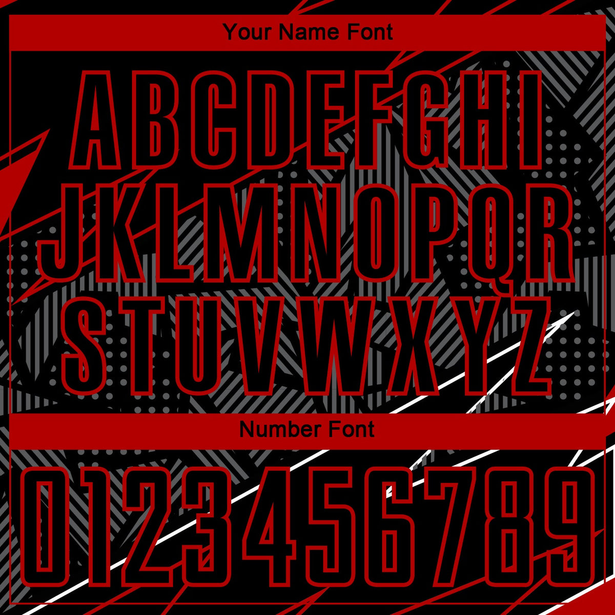 Custom Black Red Lines Sublimation Soccer Uniform Jersey Limited