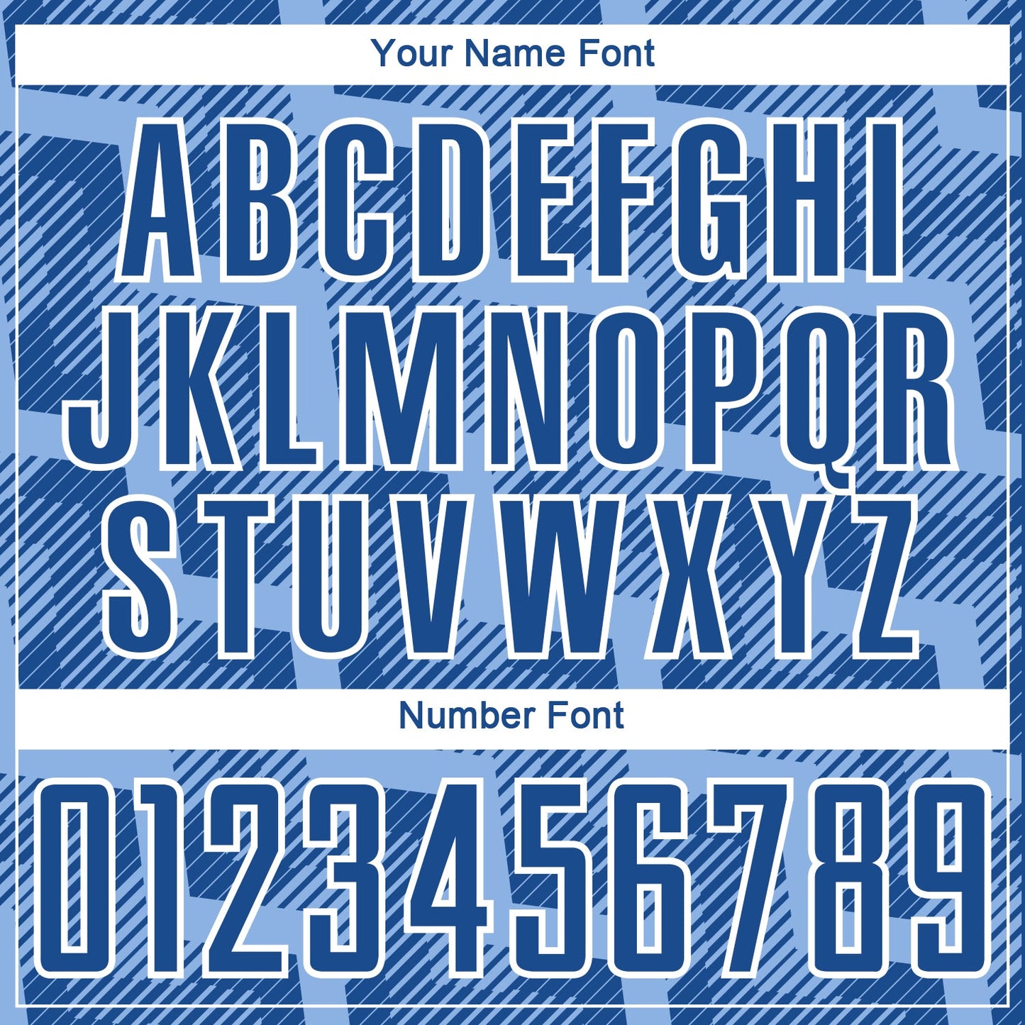 Custom Royal Light Blue-White Lines Sublimation Soccer Uniform Jersey Limited