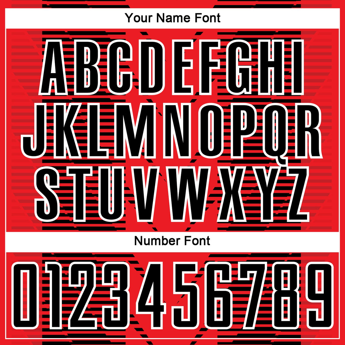 Custom Fire Red Black-White Lines Sublimation Soccer Uniform Jersey Limited