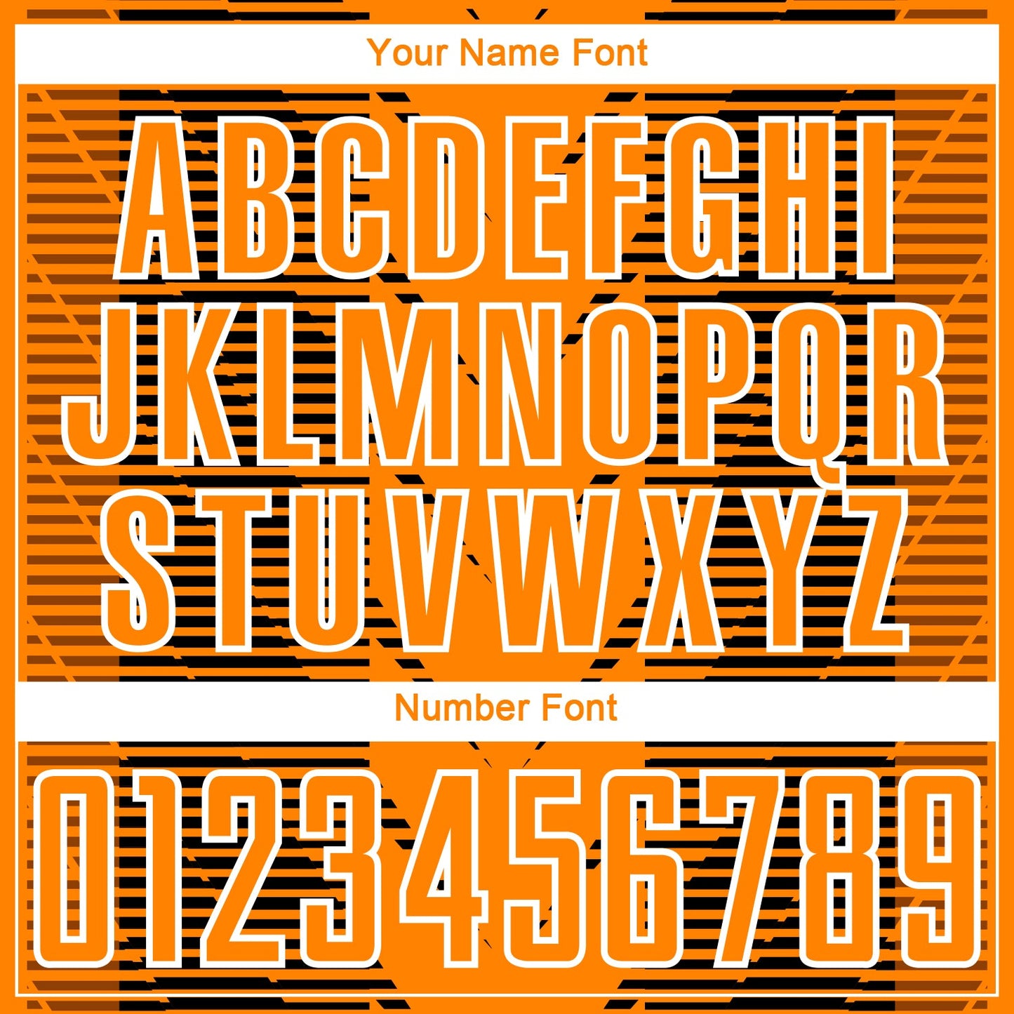 Custom Bay Orange Black Lines Sublimation Soccer Uniform Jersey Limited