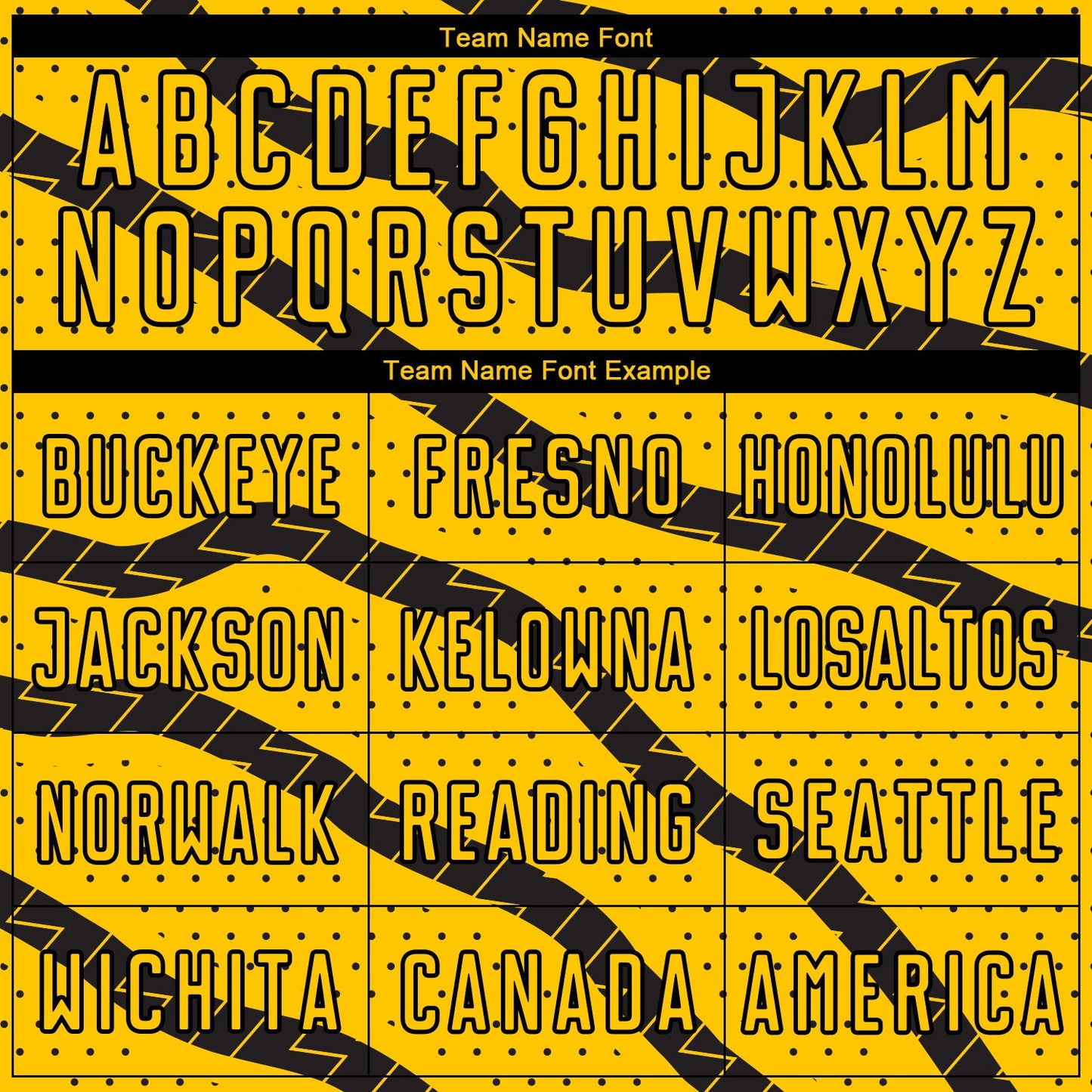 Custom Yellow Black Lines And Dots Sublimation Soccer Uniform Jersey Limited