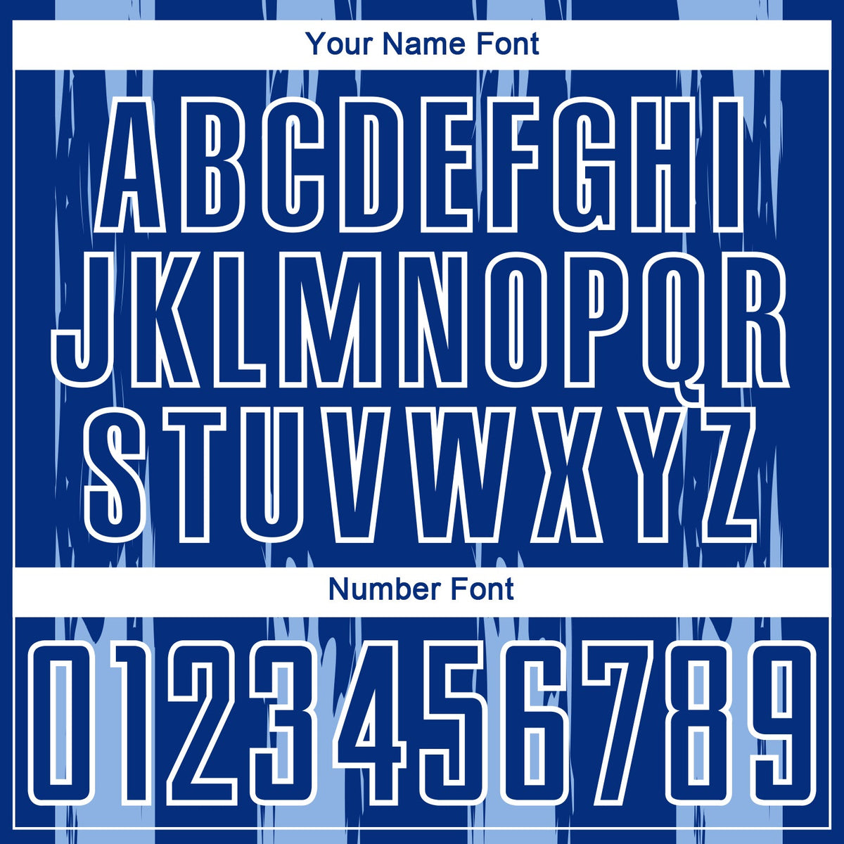 Custom Light Blue Royal-White Abstract Stripes Sublimation Soccer Uniform Jersey Limited