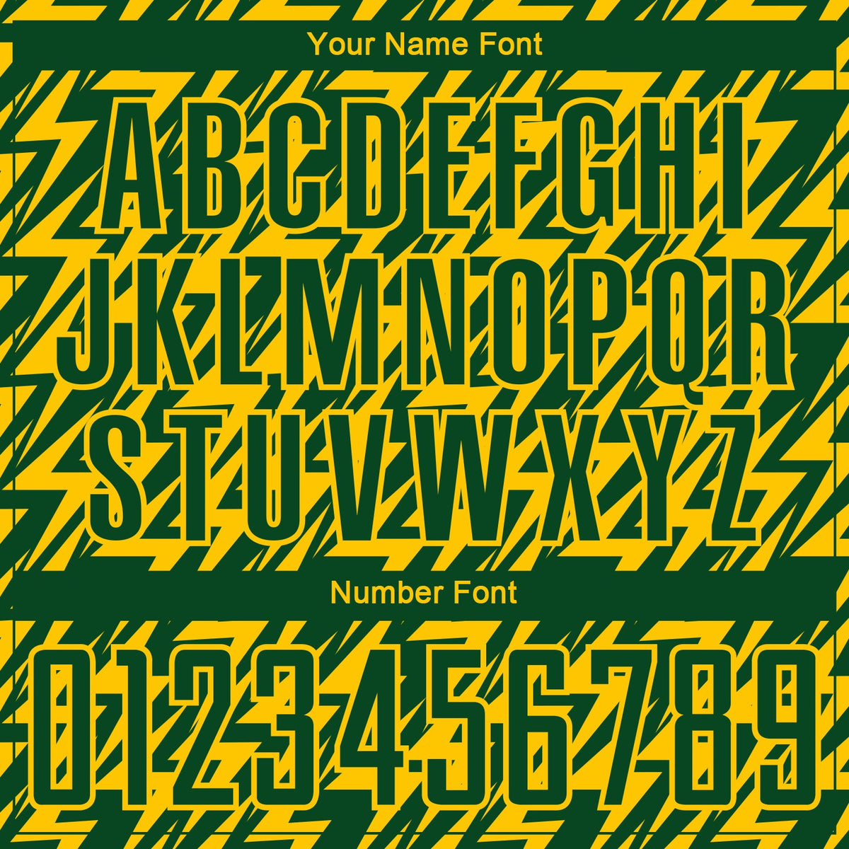 Custom Green Yellow Lightning Sublimation Soccer Uniform Jersey Limited