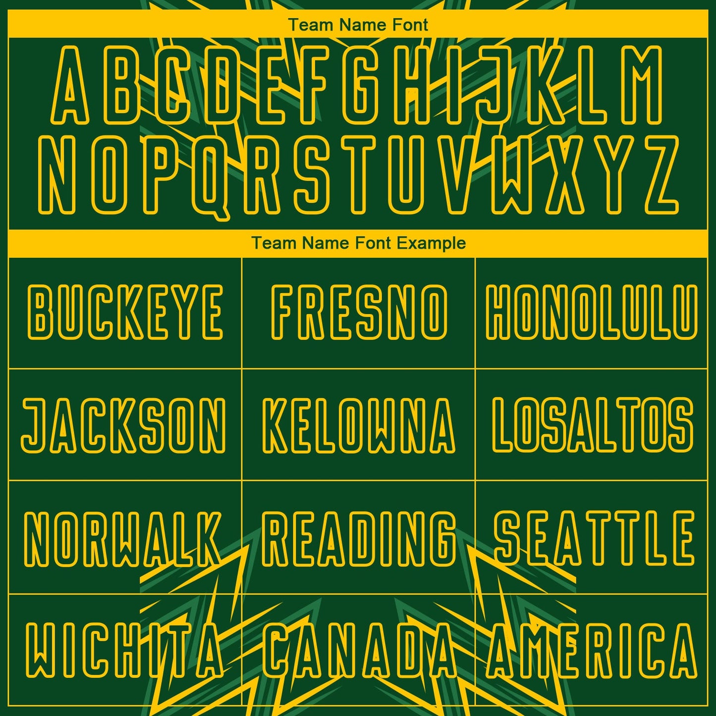 Custom Green Yellow Geometric Shapes Sublimation Soccer Uniform Jersey Limited