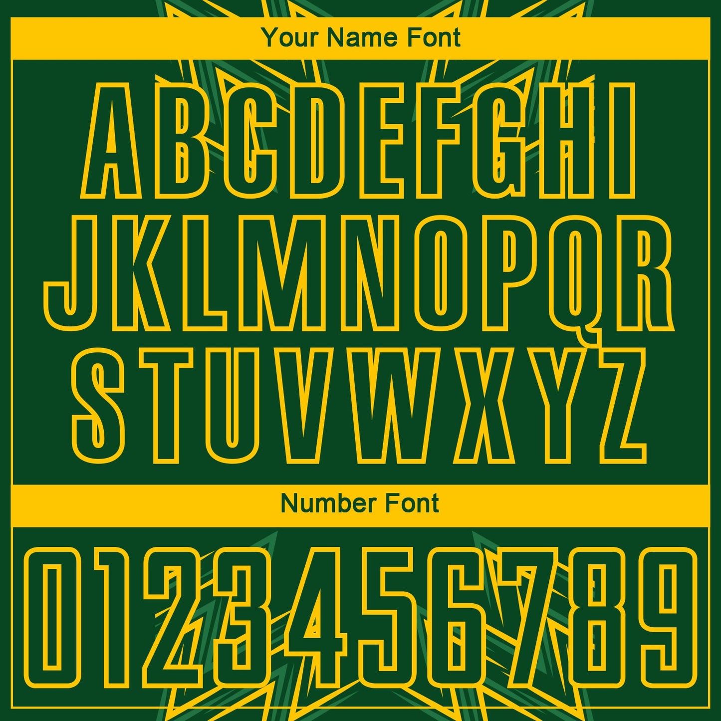 Custom Green Yellow Geometric Shapes Sublimation Soccer Uniform Jersey Limited