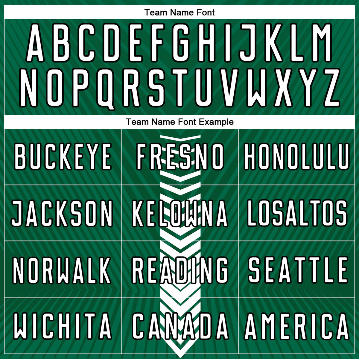 Custom Kelly Green White-Black Arrow Shapes Sublimation Soccer Uniform Jersey Limited