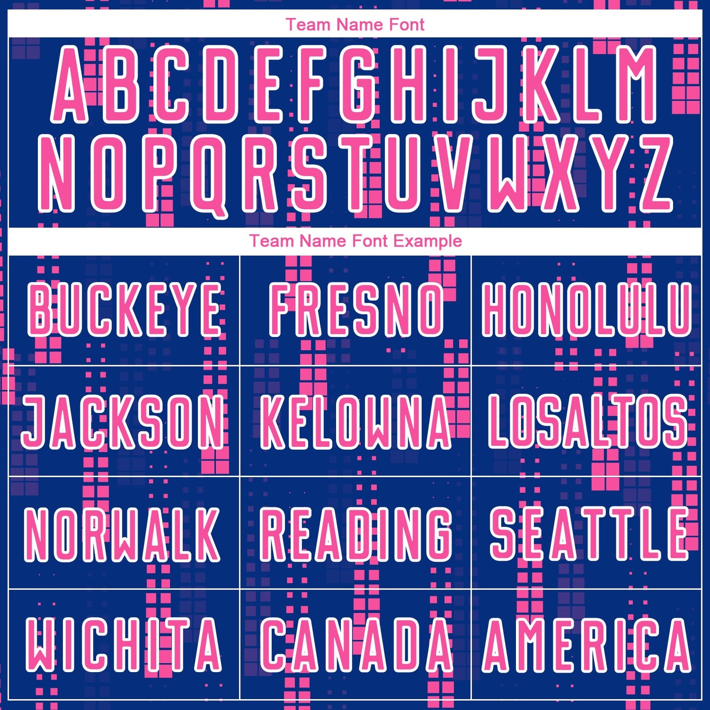 Custom Royal Pink-White Geometric Shapes Sublimation Soccer Uniform Jersey Limited