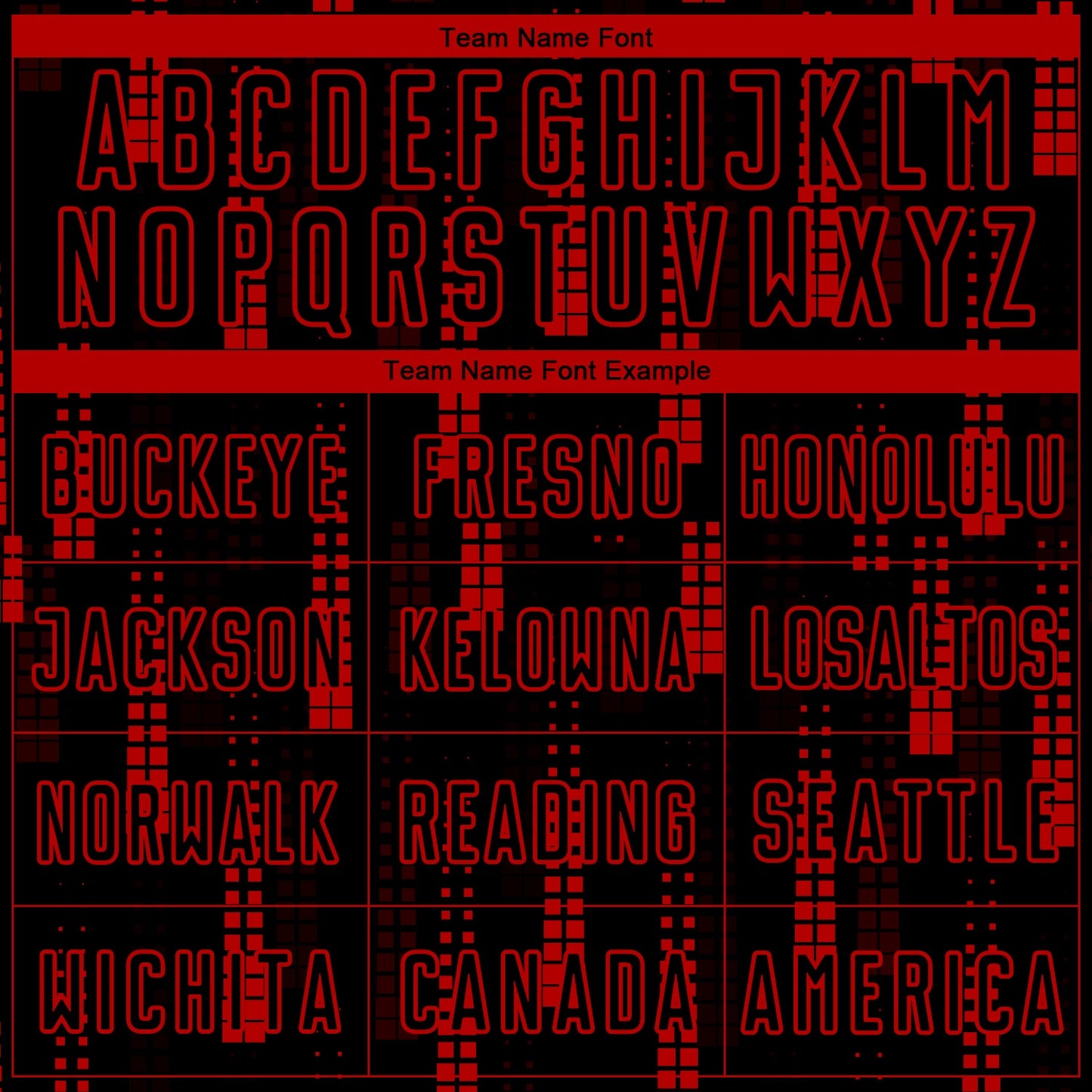 Custom Black Red Geometric Shapes Sublimation Soccer Uniform Jersey Limited