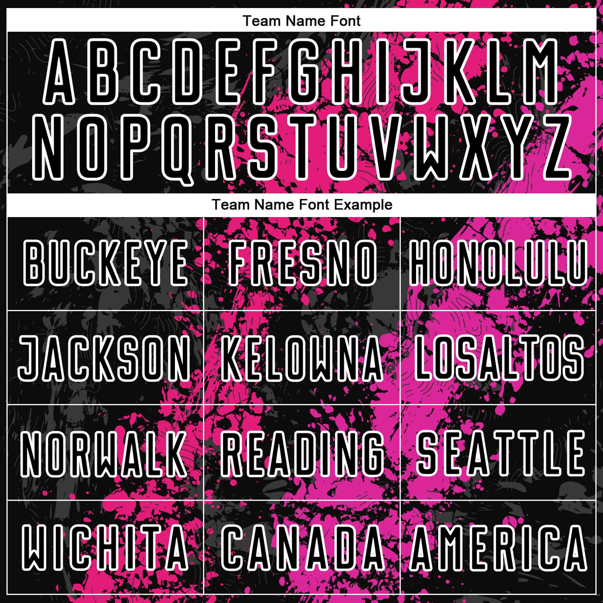 Custom Black Hot Pink-Deep Pink Dripping Splatter Art Sublimation Soccer Uniform Jersey Limited